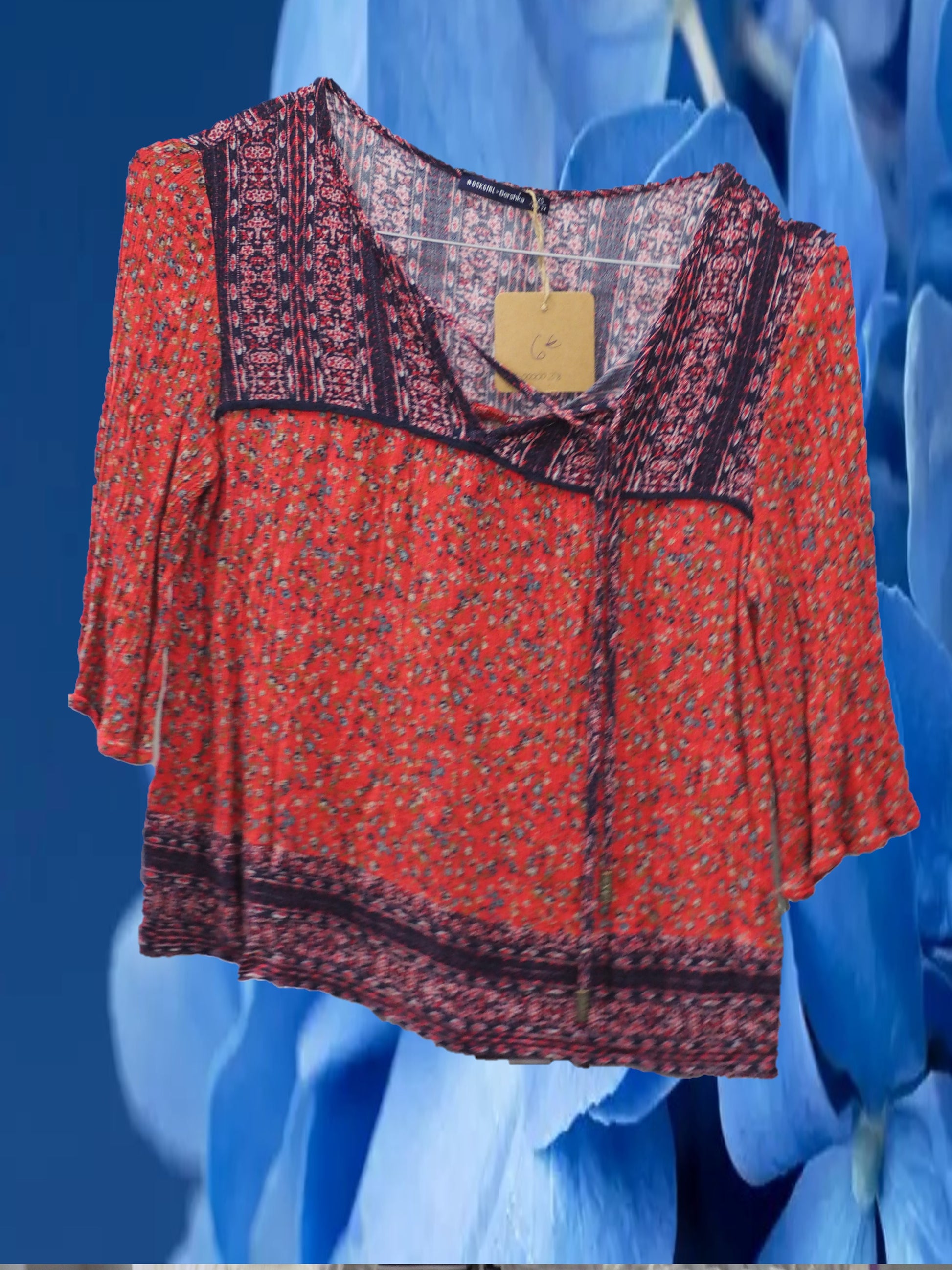 CAMISA FLORES