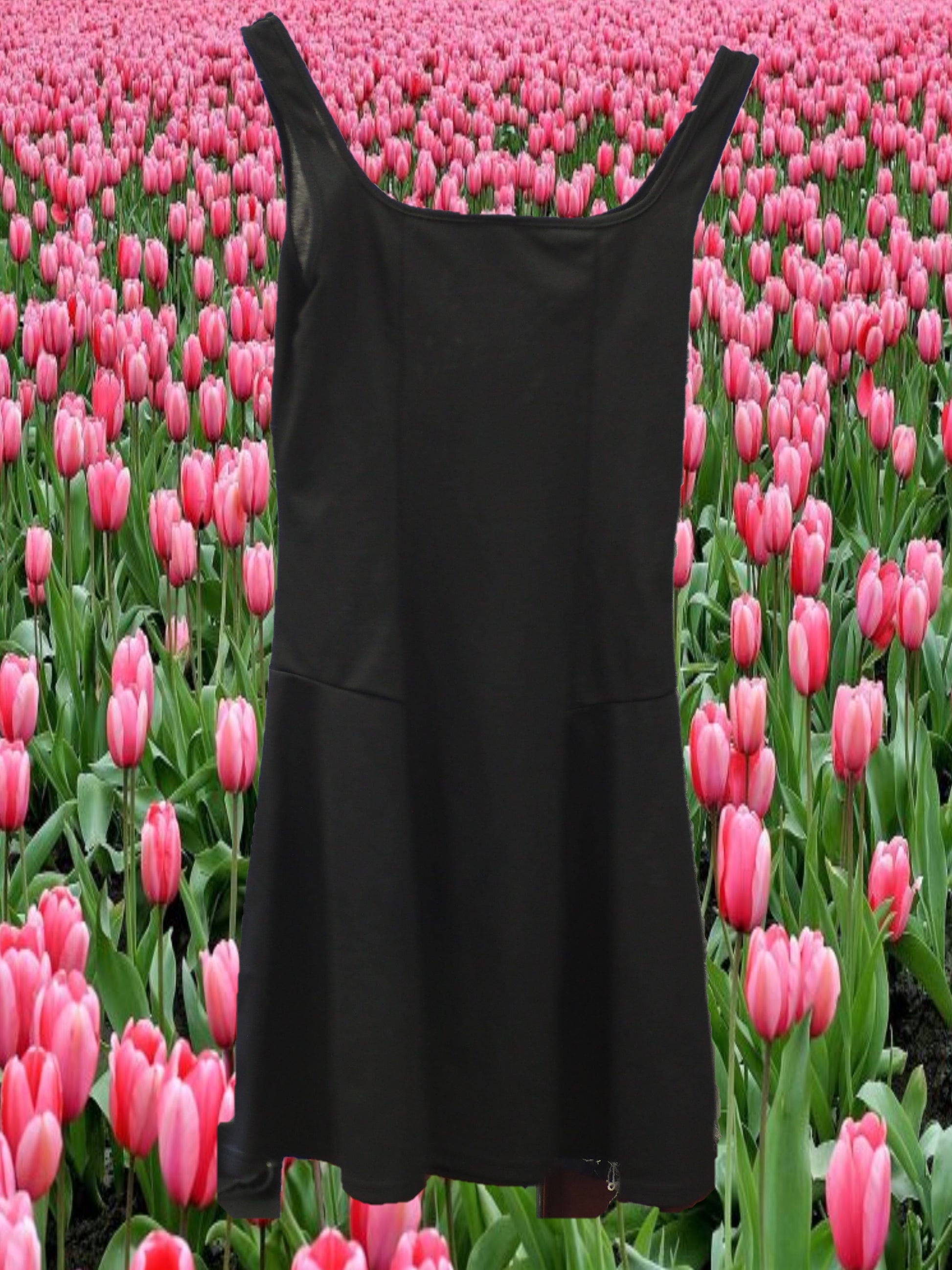 VESTIDO NEGRO TIRANTES