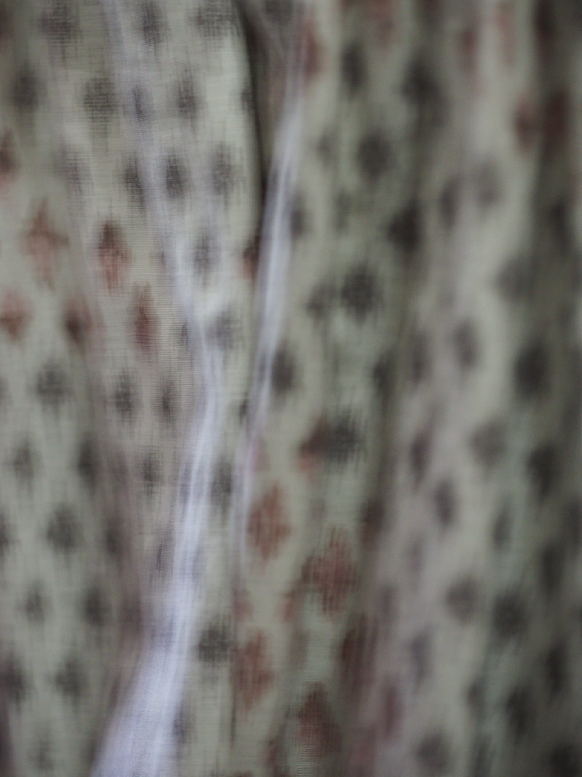 VESTIDO TIRANTES BEIGE CON DISEÑO ETNICO