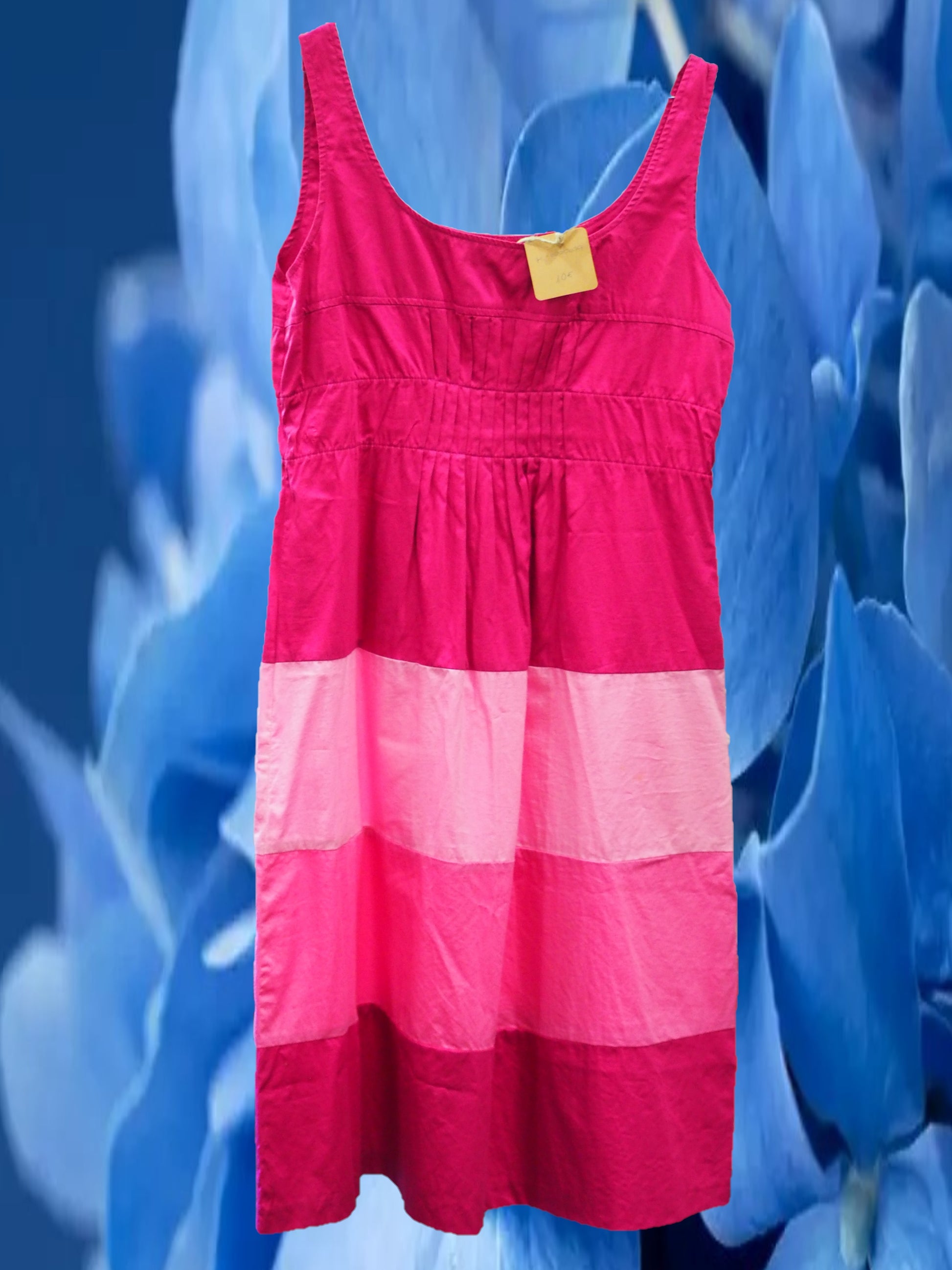 VESTIDO TIRANTES EN TONOS ROSADOS