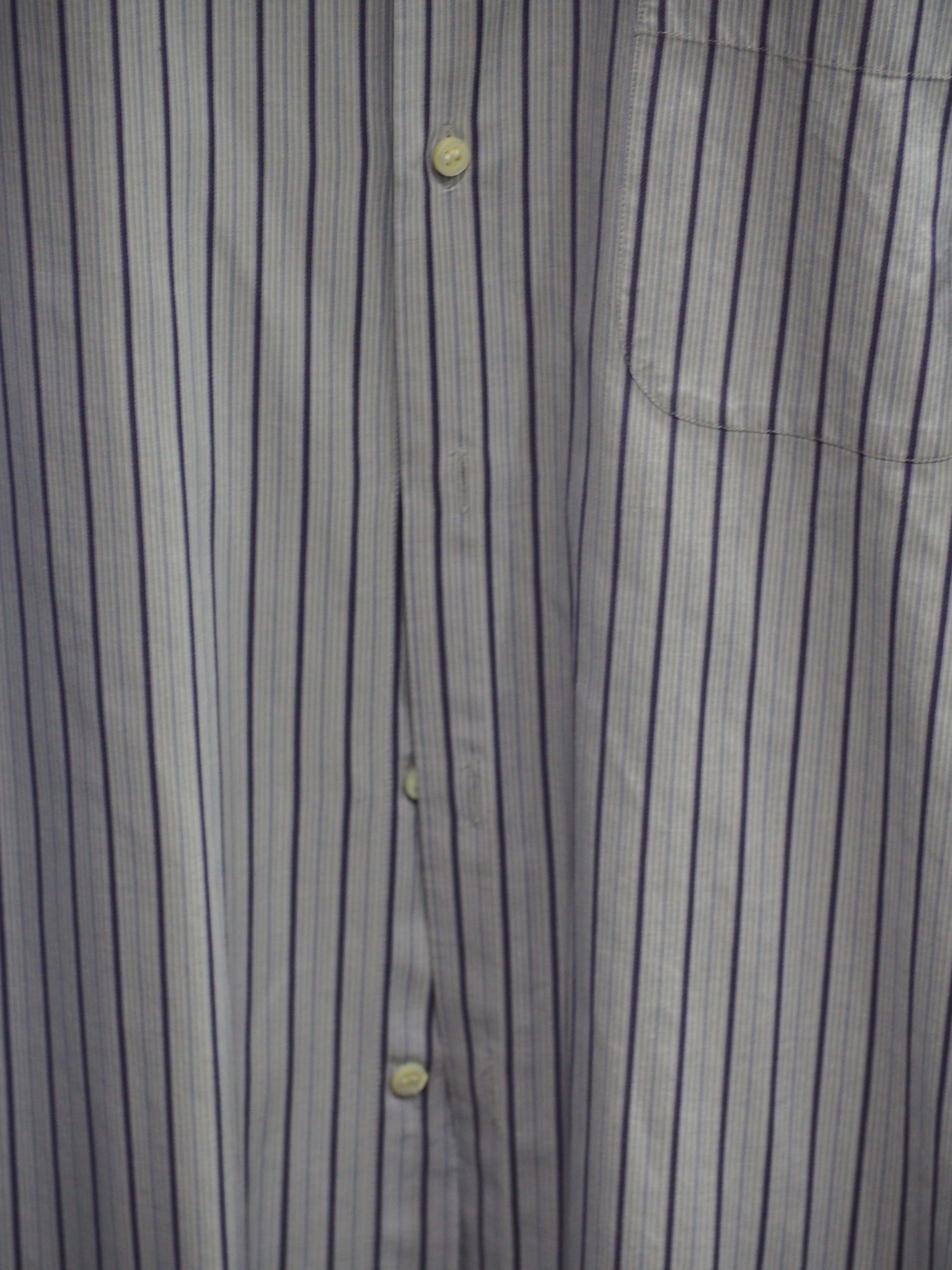 CAMISA CABALLERO MANGA LARGA RAYAS AZULES