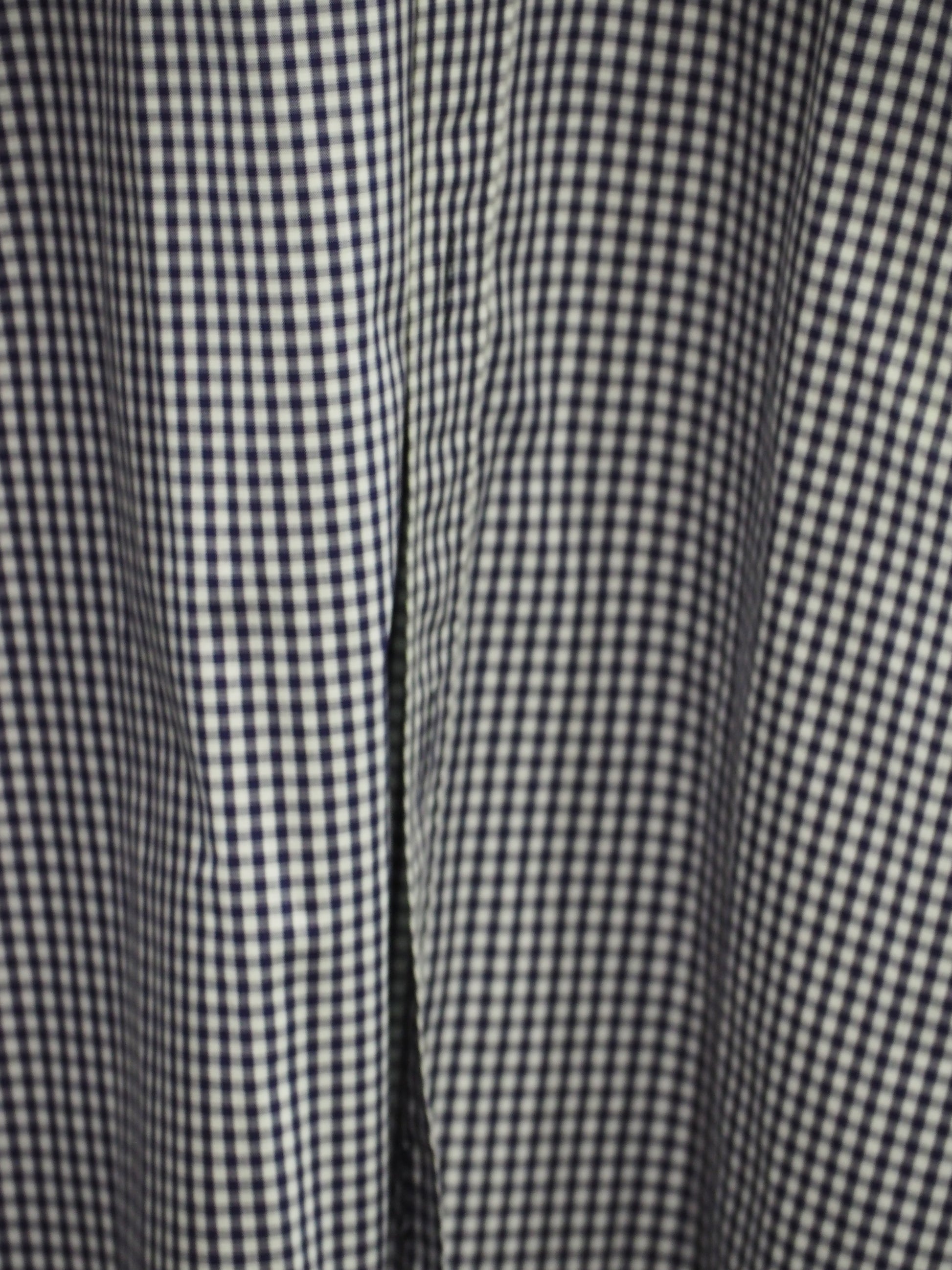 CAMISA CABALLERO MANGA LARGA CUADROS AZULES