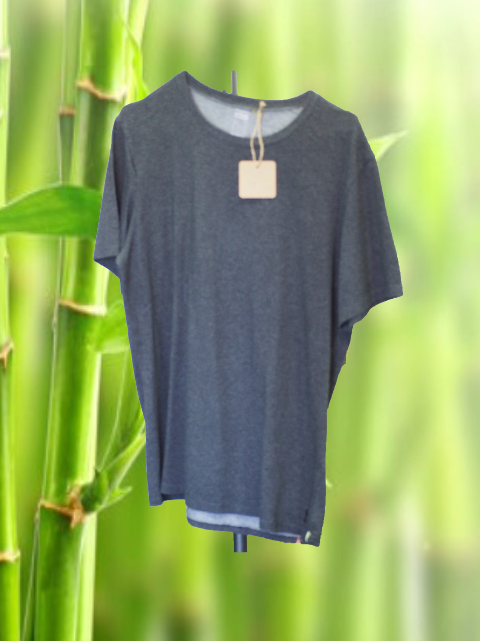 CAMISETA DEPORTE MANGA CORTA GRIS CABALLERO