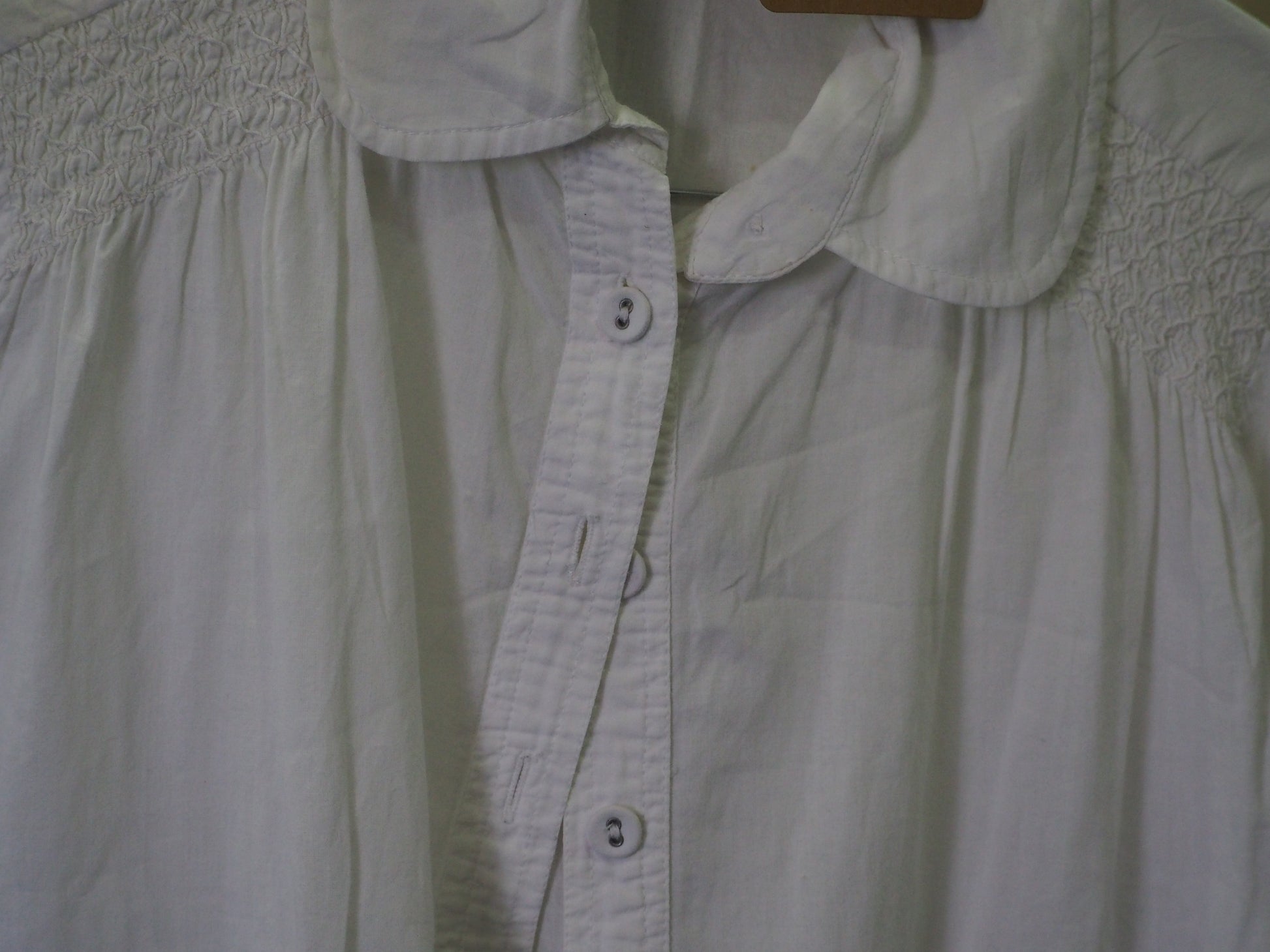 CAMISA SEÑORA MANGA LARGA BLANCA