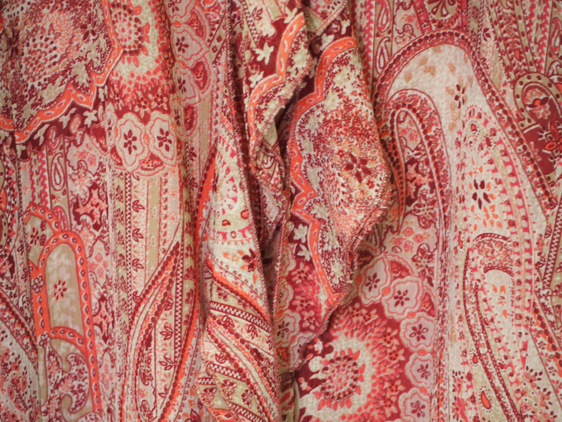 CAMISA SEÑORA MANGA LARGA ROSA CON ESTAMPADO