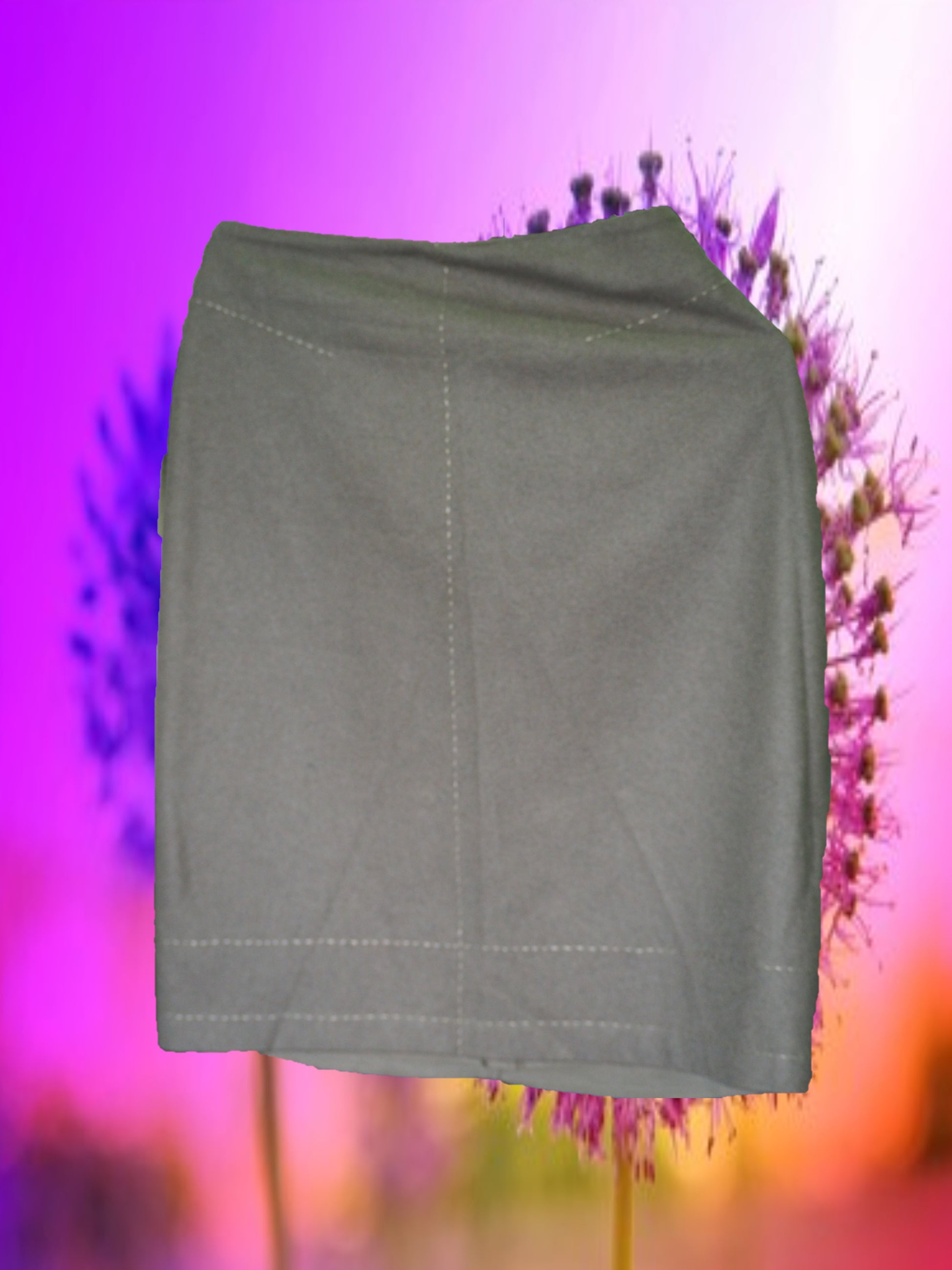 FALDA CORTA MARRON