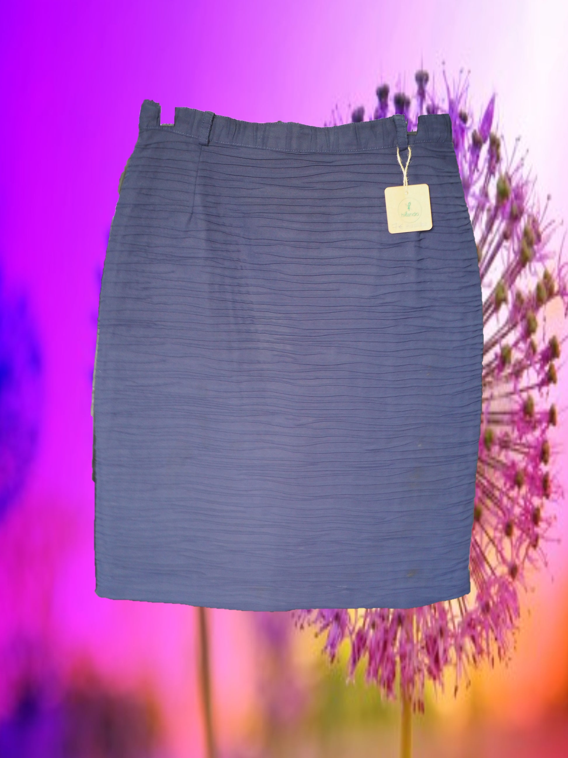 FALDA CORTA AZUL MARINO
