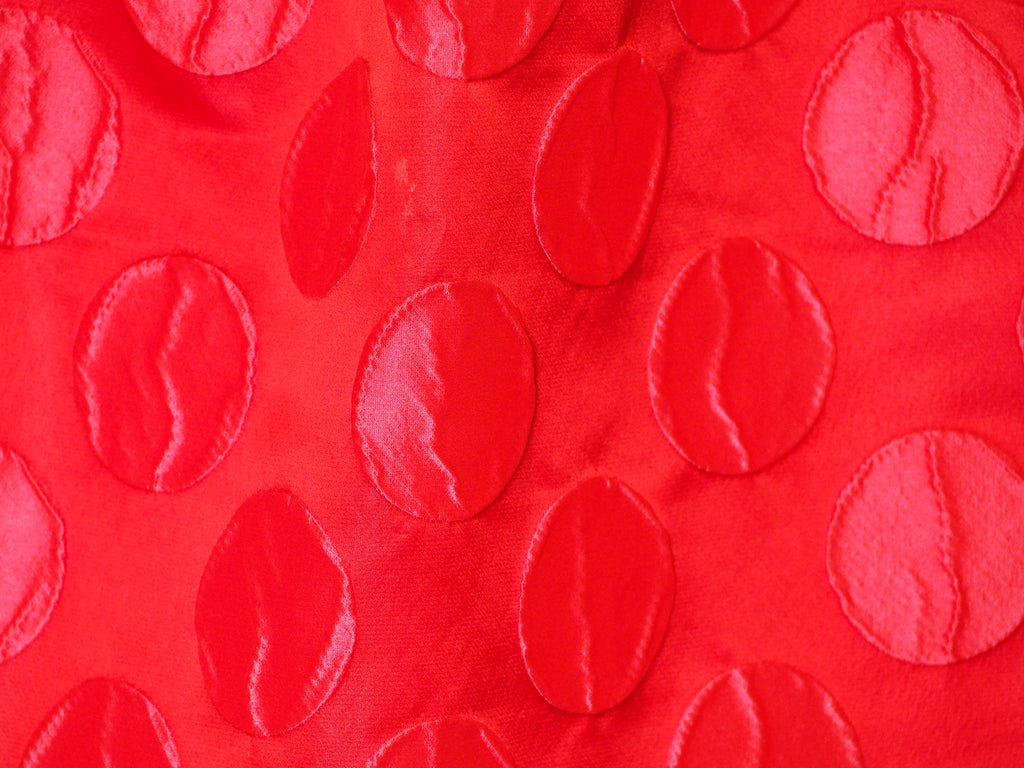 FALDA CORTA ROJA CON ESTAMPADO