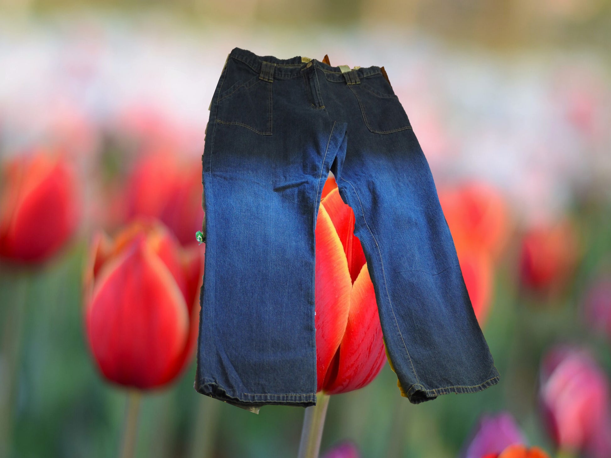 PANTALON VAQUERO MUJER