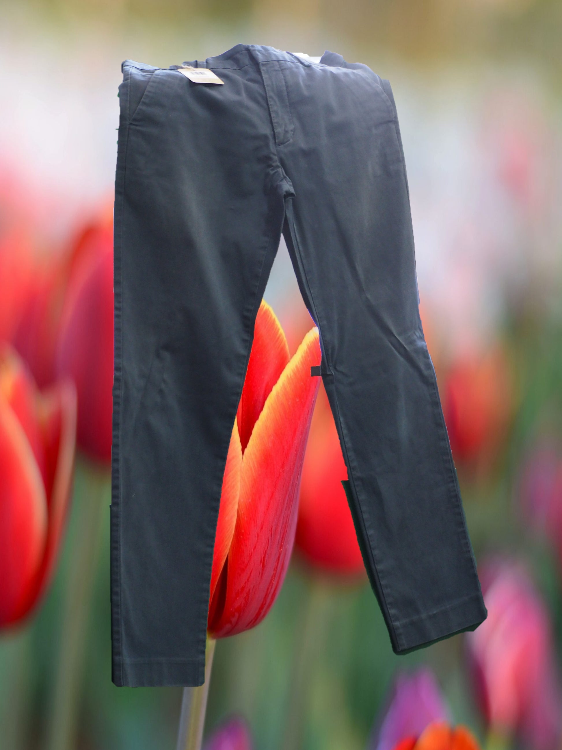 PANTALÓN CHINO HOMBRE NEGRO