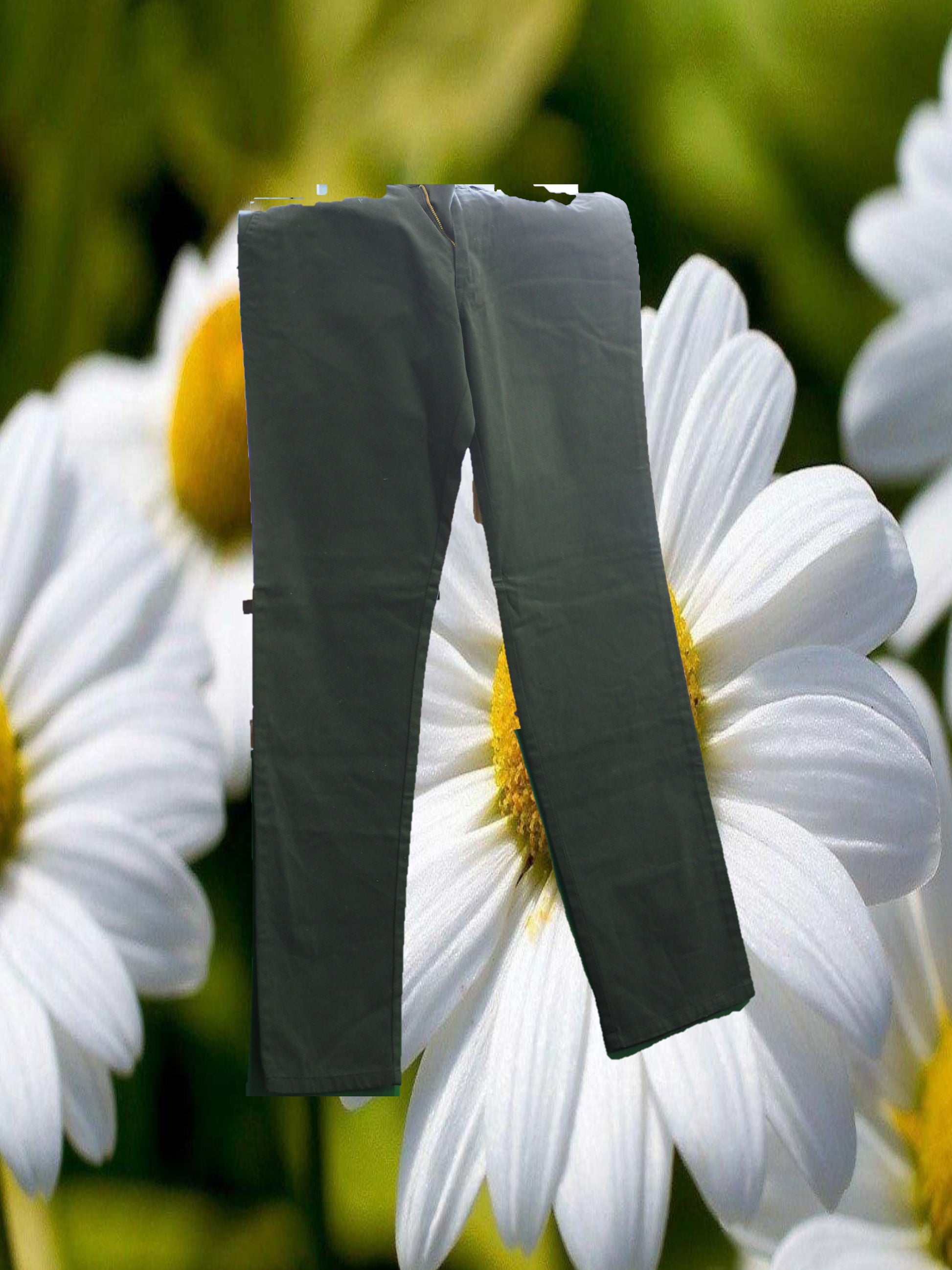 PANTALÓN CHINO HOMBRE NEGRO