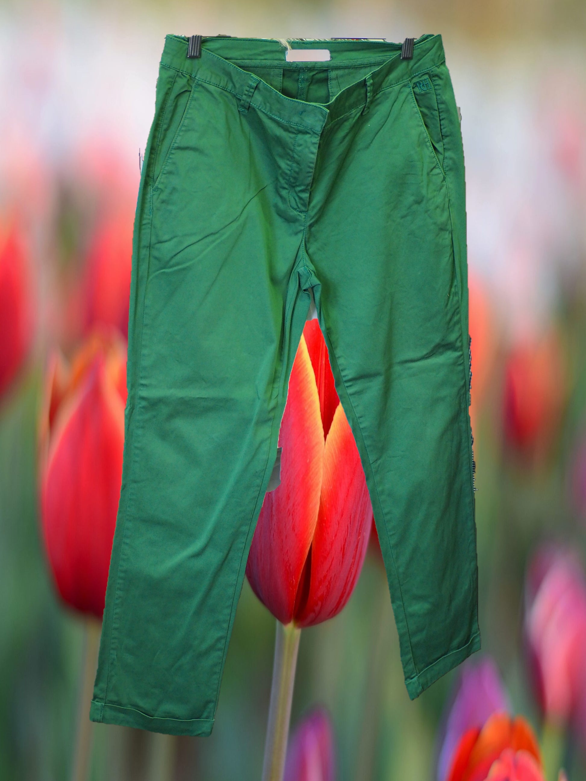 PANTALÓN MUJER VERDE