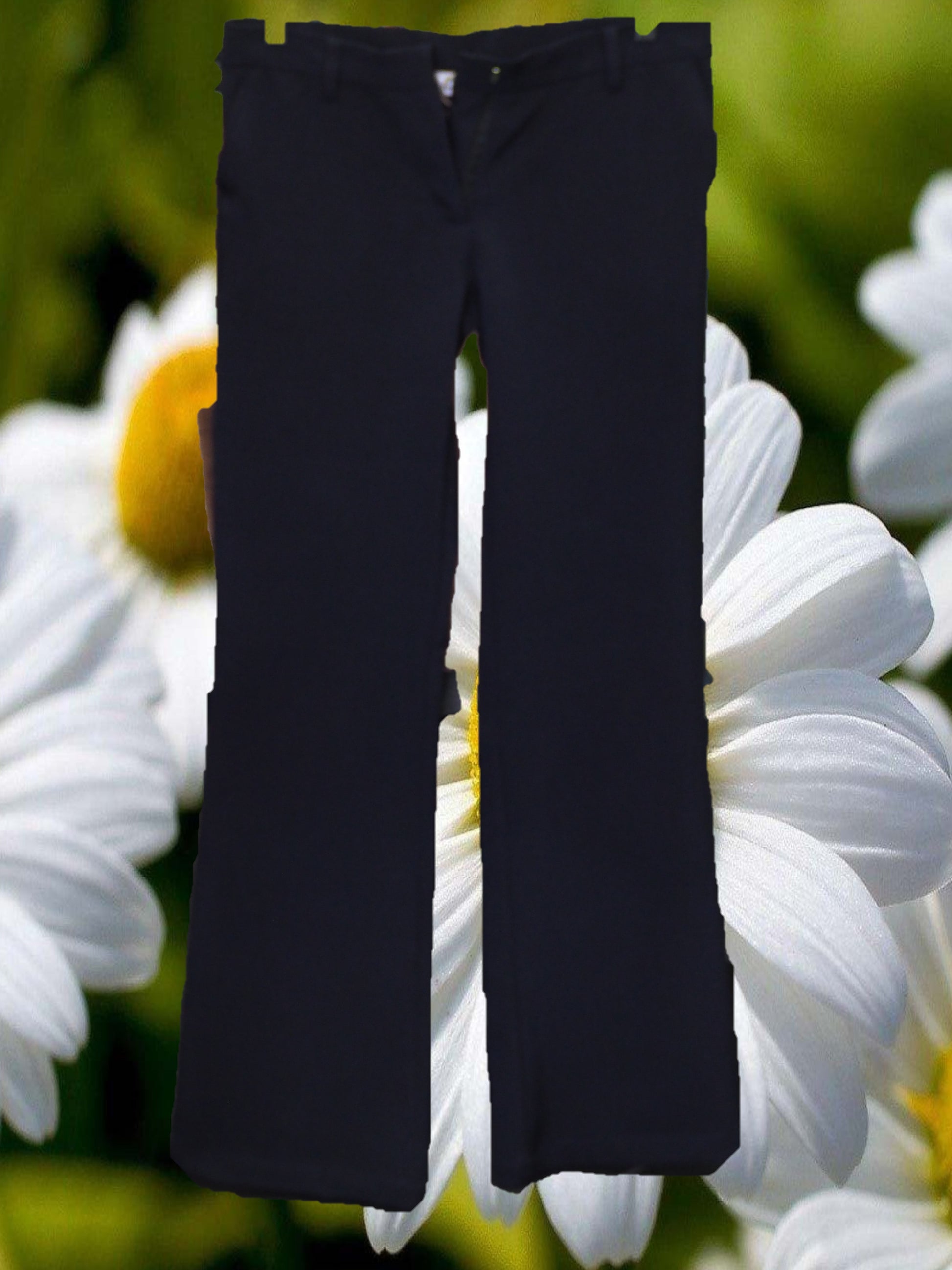 PANTALÓN VESTIR MUJER AZUL MARINO