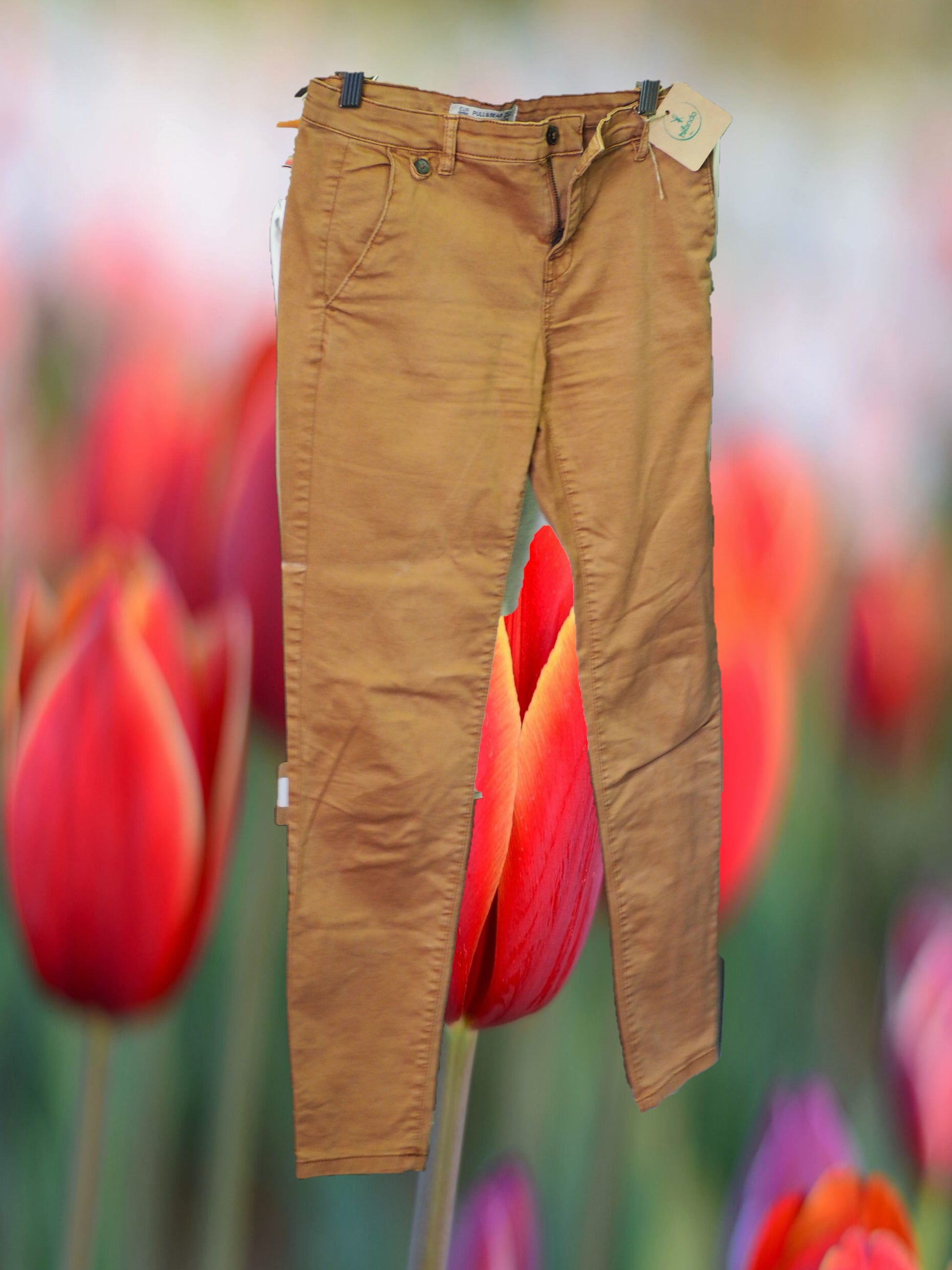 PANTALÓN MUJER MARRÓN