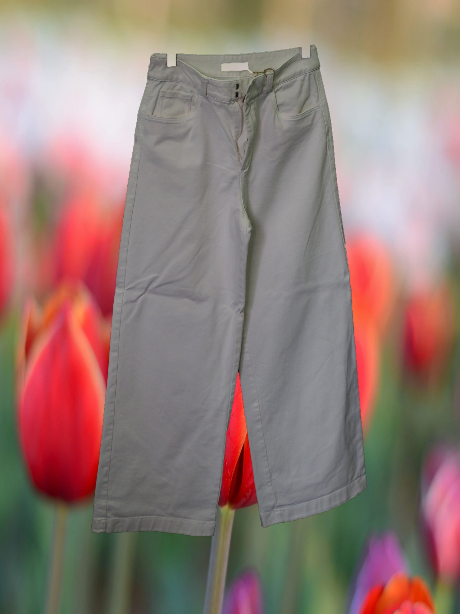 PANTALÓN MUJER BLANCO