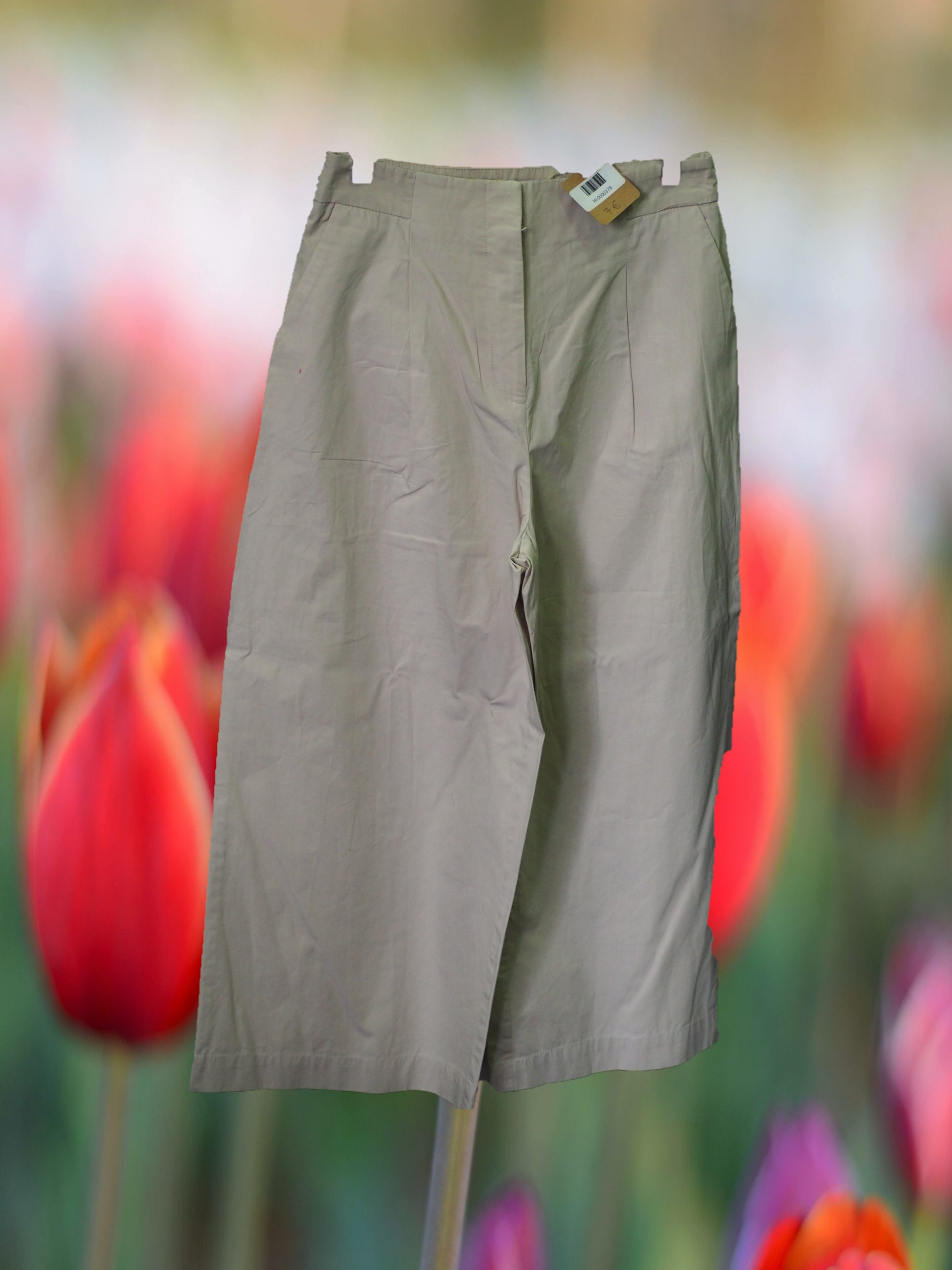 PANTALÓN MUJER DE VESTIR BEIGE