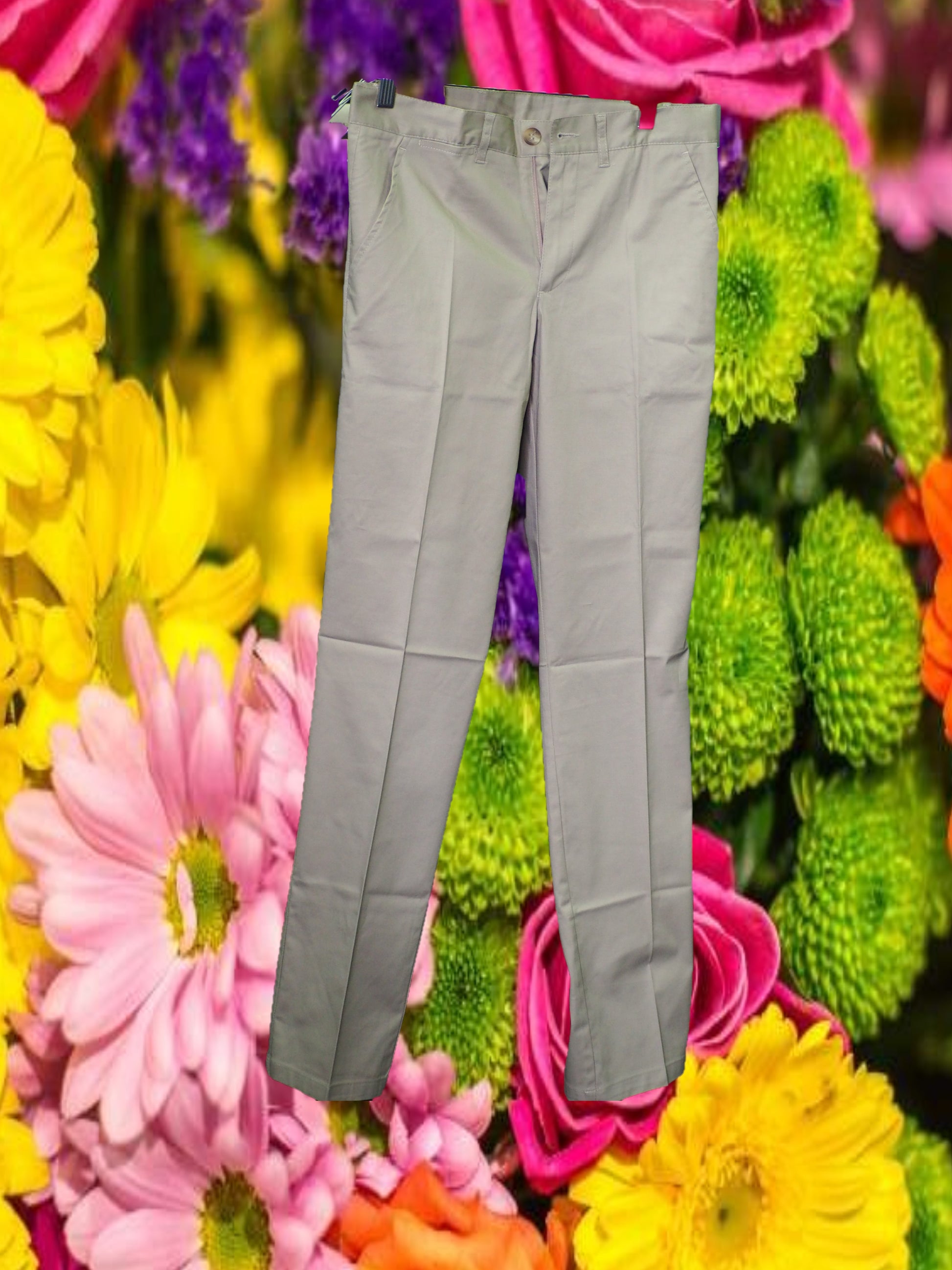 PANTALÓN CABALLERO DE VESTIR BEIGE