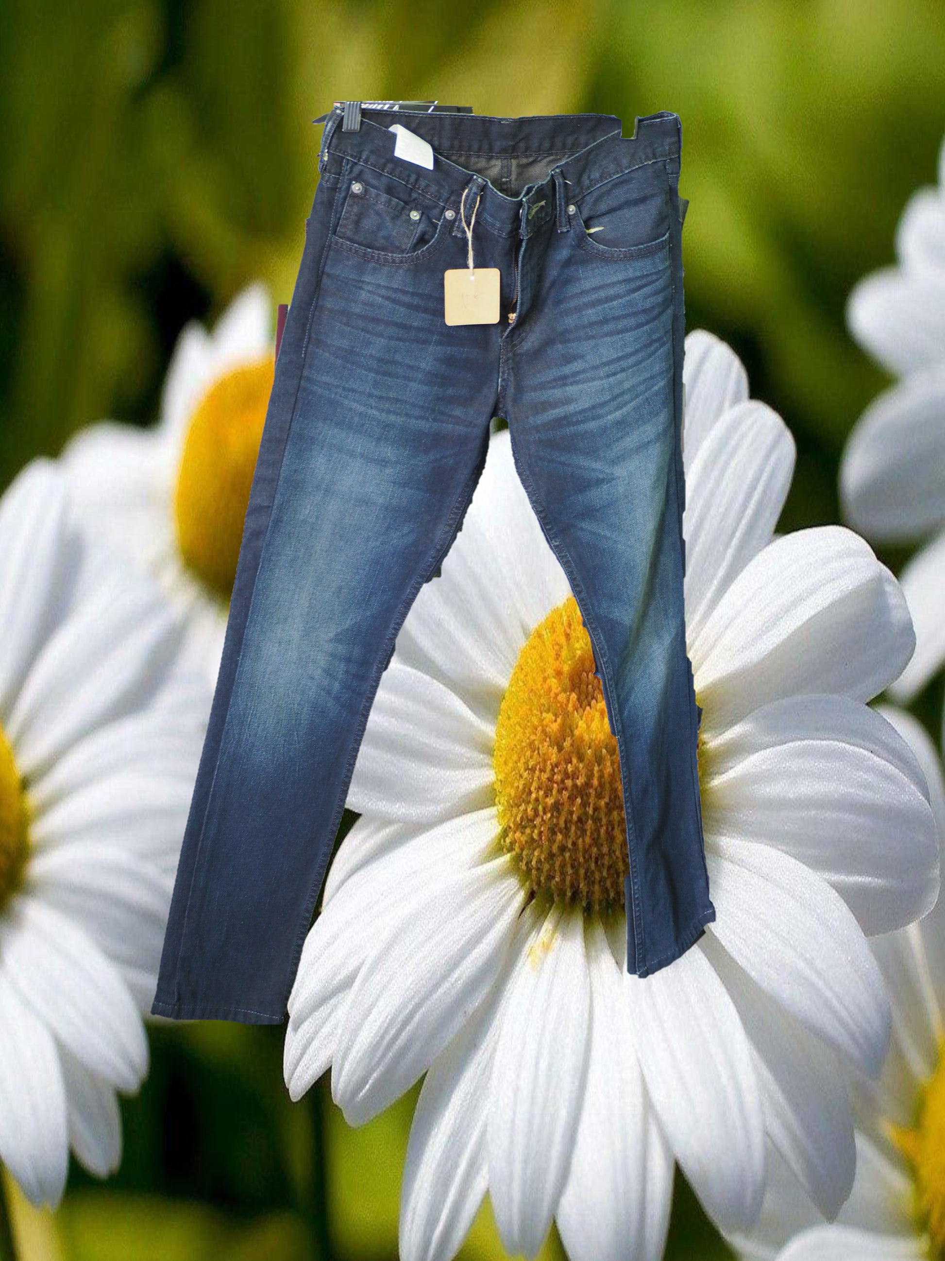 PANTALON MUJER VAQUERO AZUL
