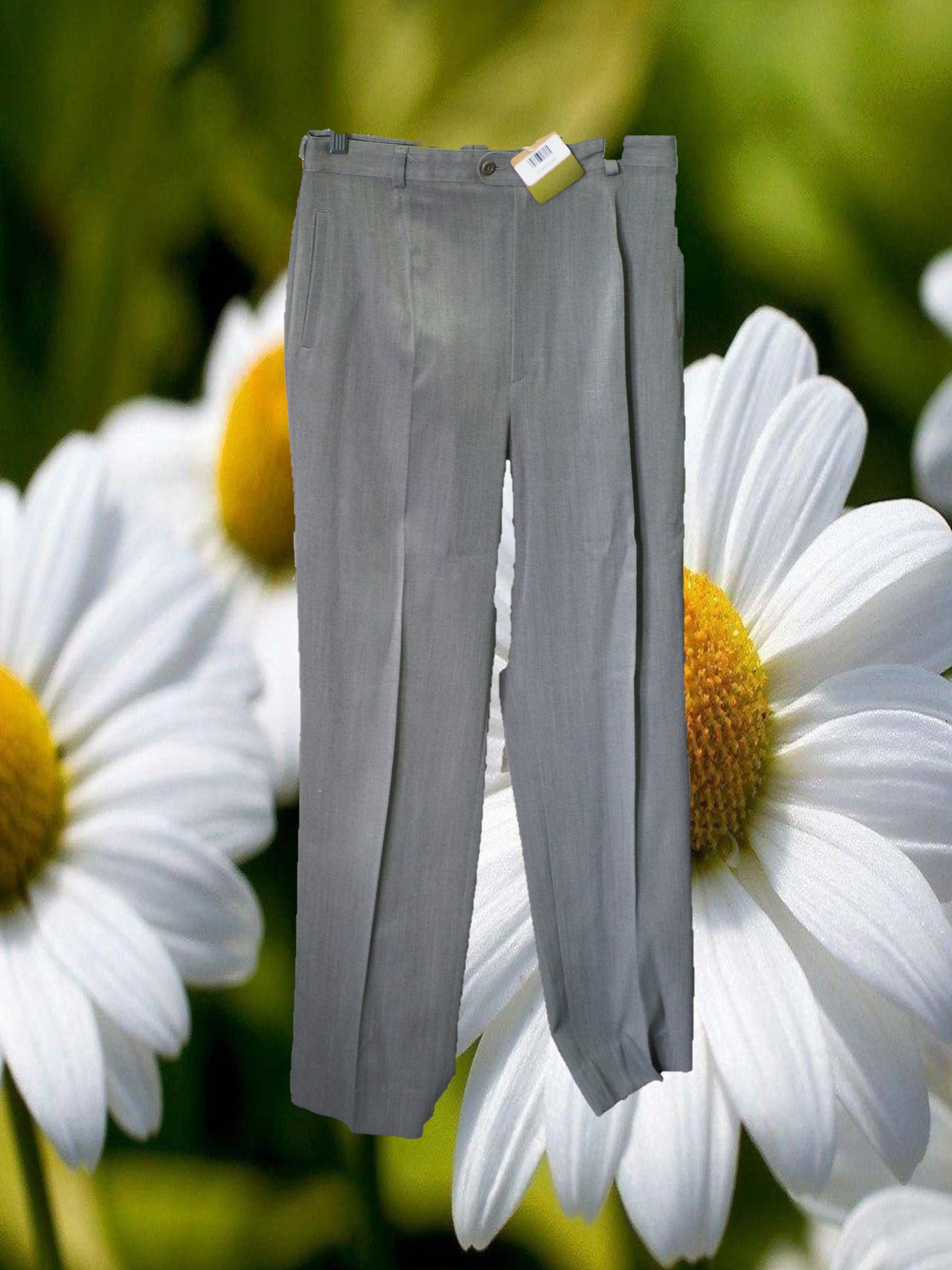 PANTALÓN MUJER DE VESTIR GRIS