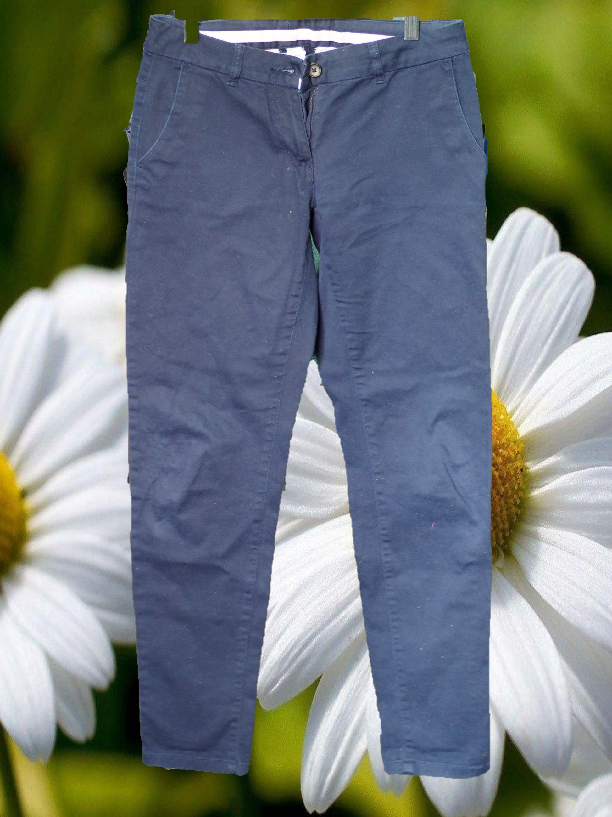 PANTALÓN HOMBRE TIPO CHINO AZUL MARINO