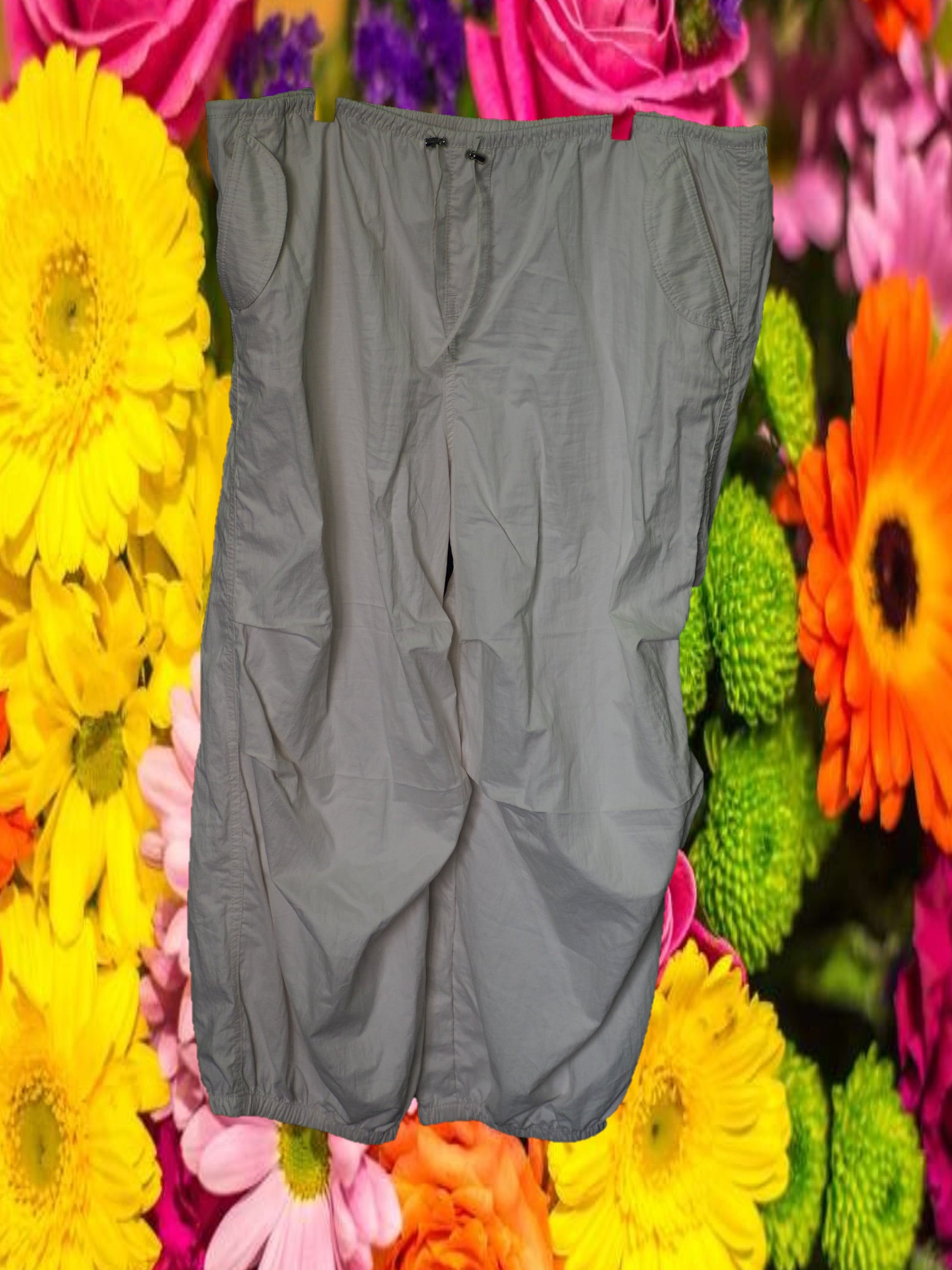 PANTALÓN MUJER BLANCO DE POLIESTER ESTILO DEPORTIVO