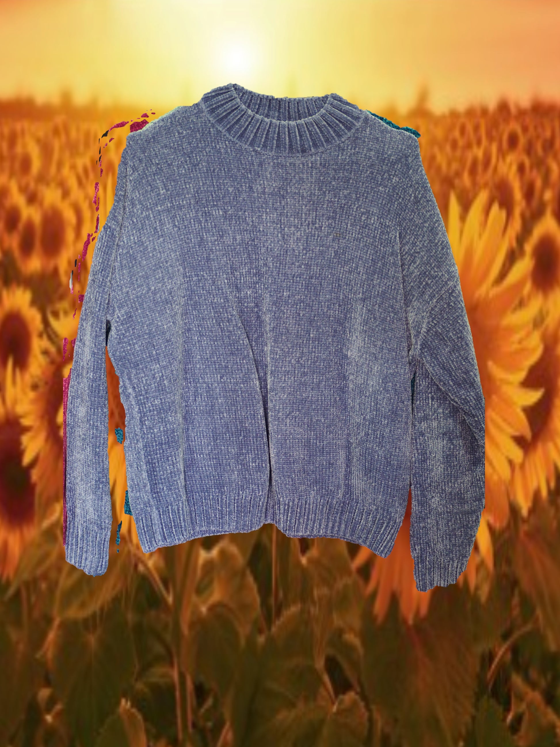 JERSEY MUJER LANA AZUL