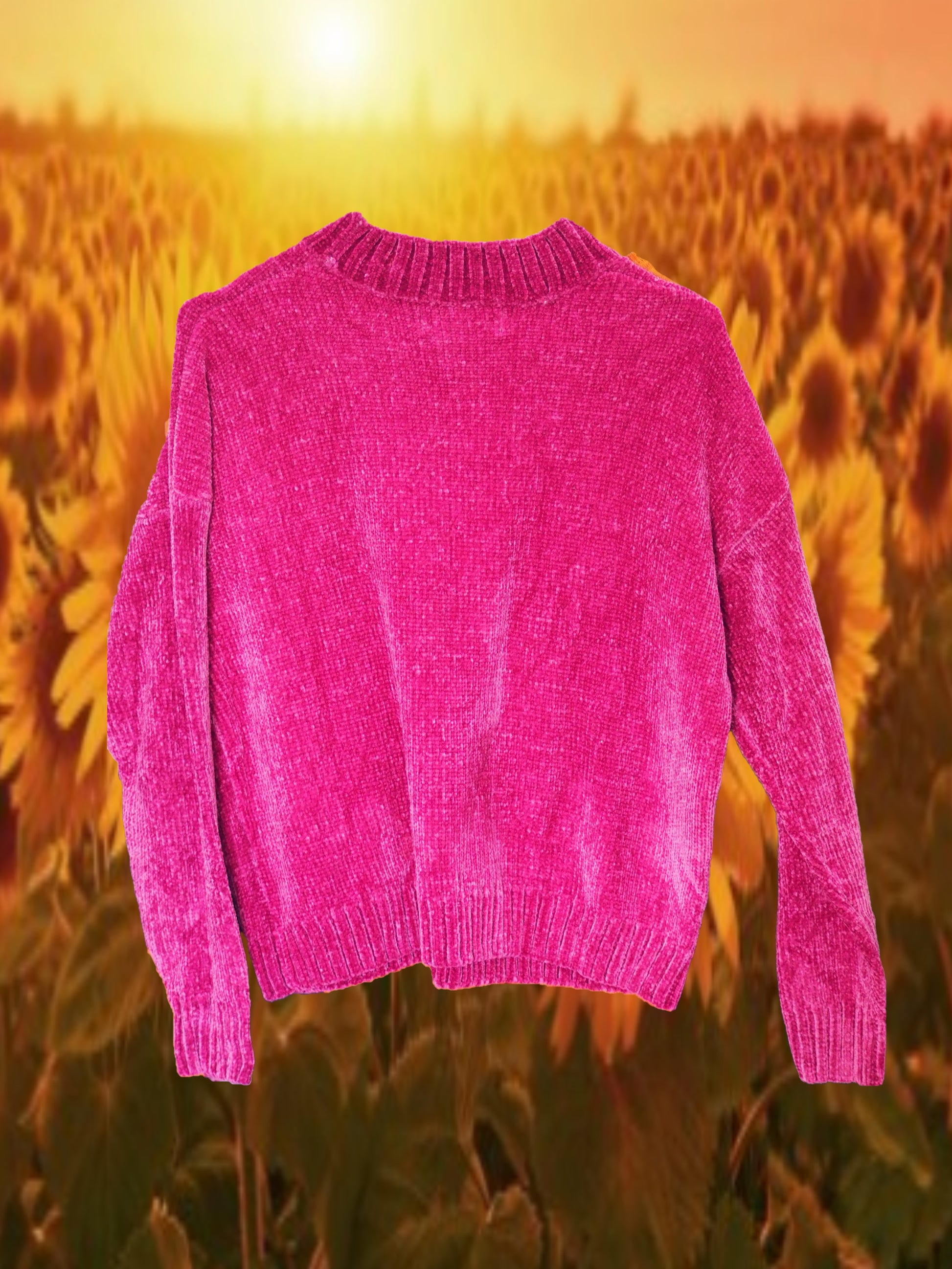 JERSEY MUJER LANA FUCSIA