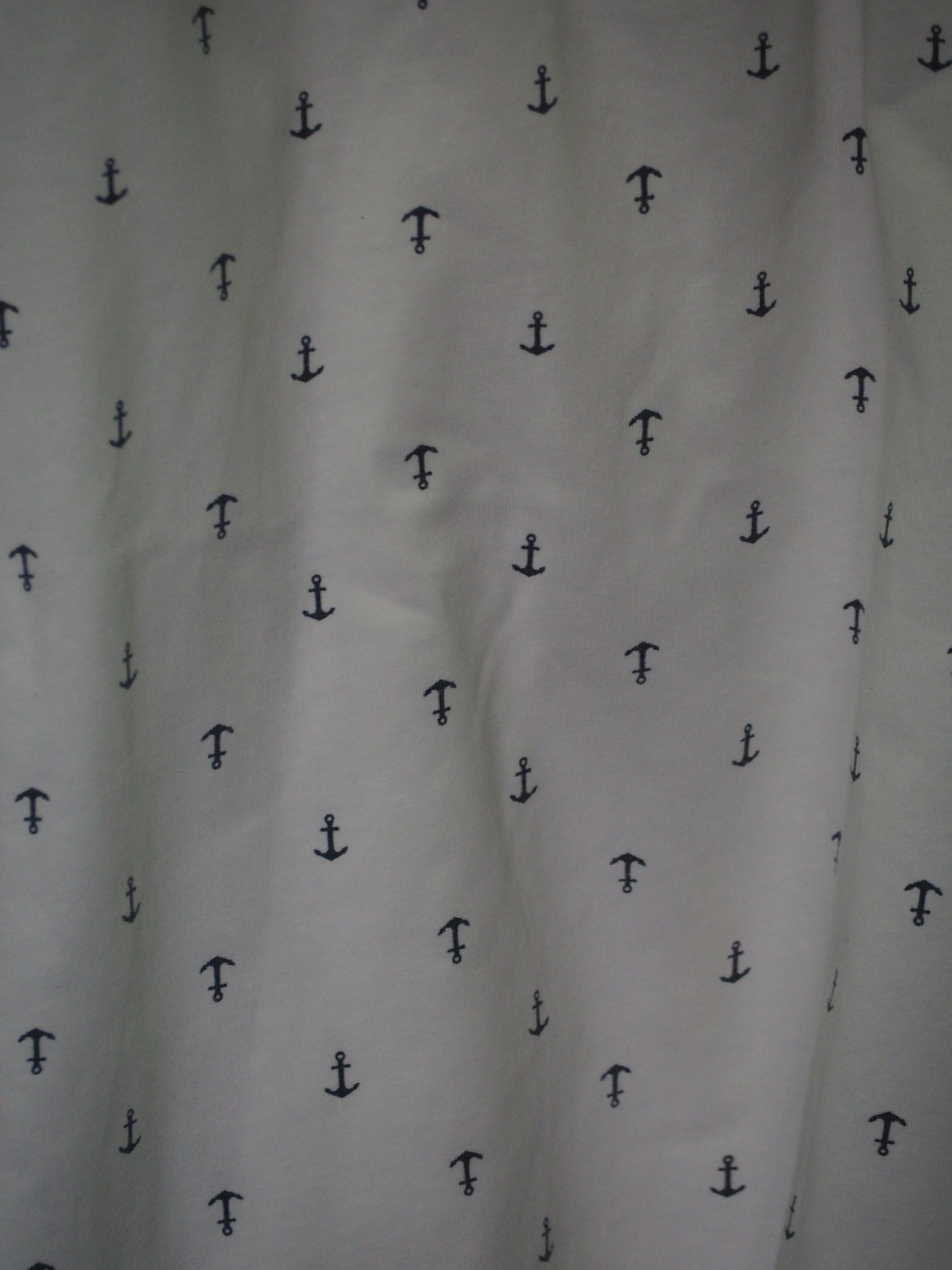 POLO MANGA CORTA HOMBRE BLANCO CON ESTAMPADO MARINERO
