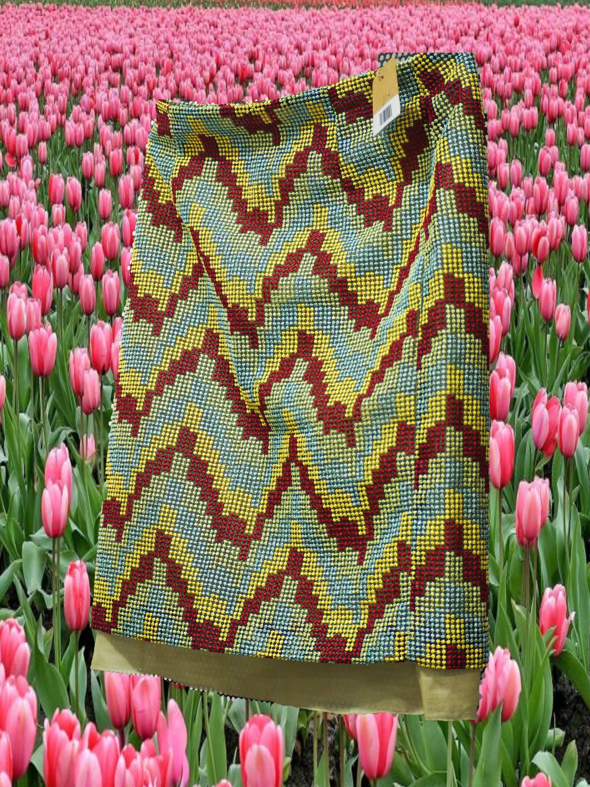 FALDA CORTA MULTICOLOR