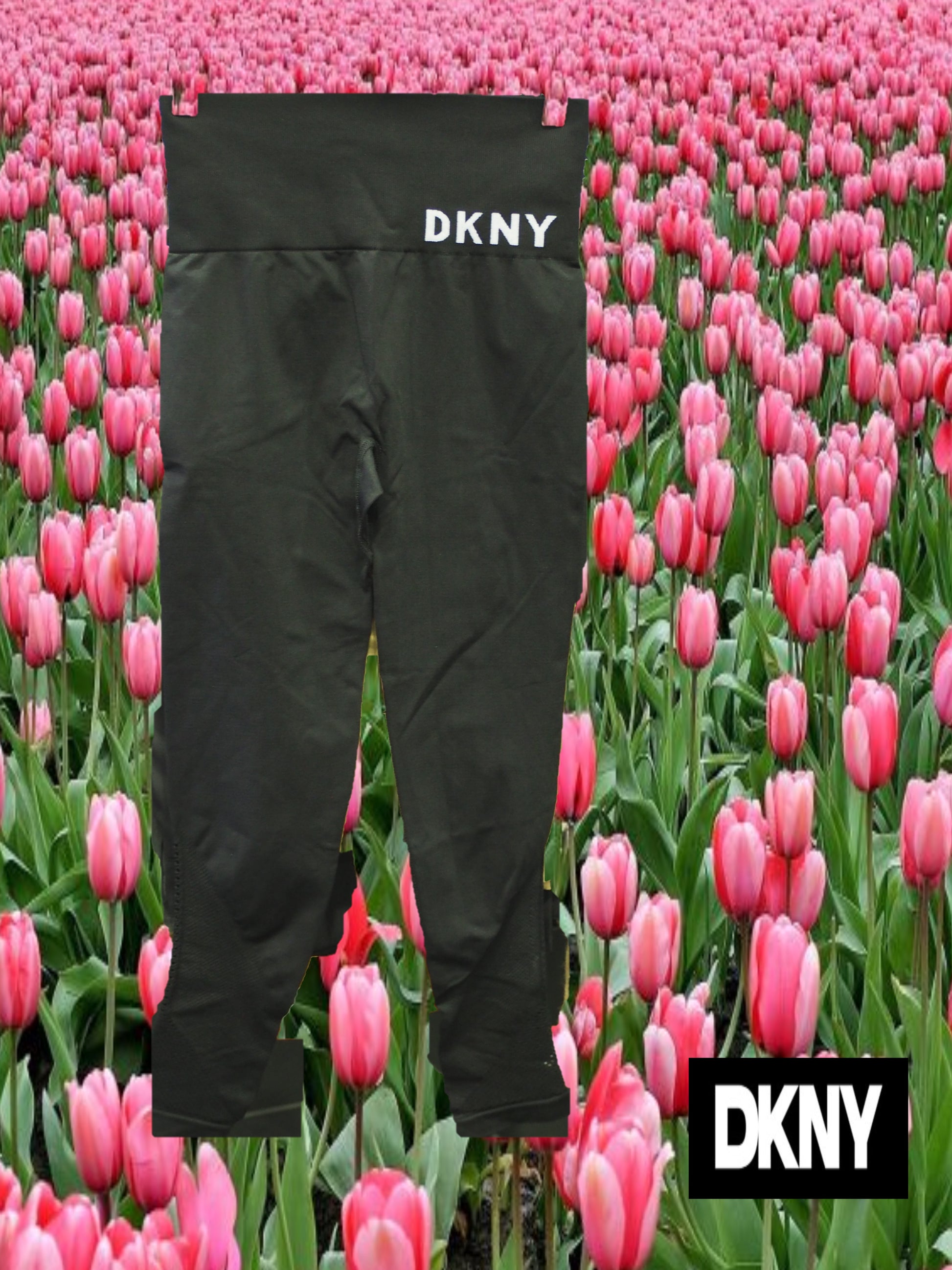 LEGGING NEGRO LICRA CON LOGO EN CINTURA DKNY