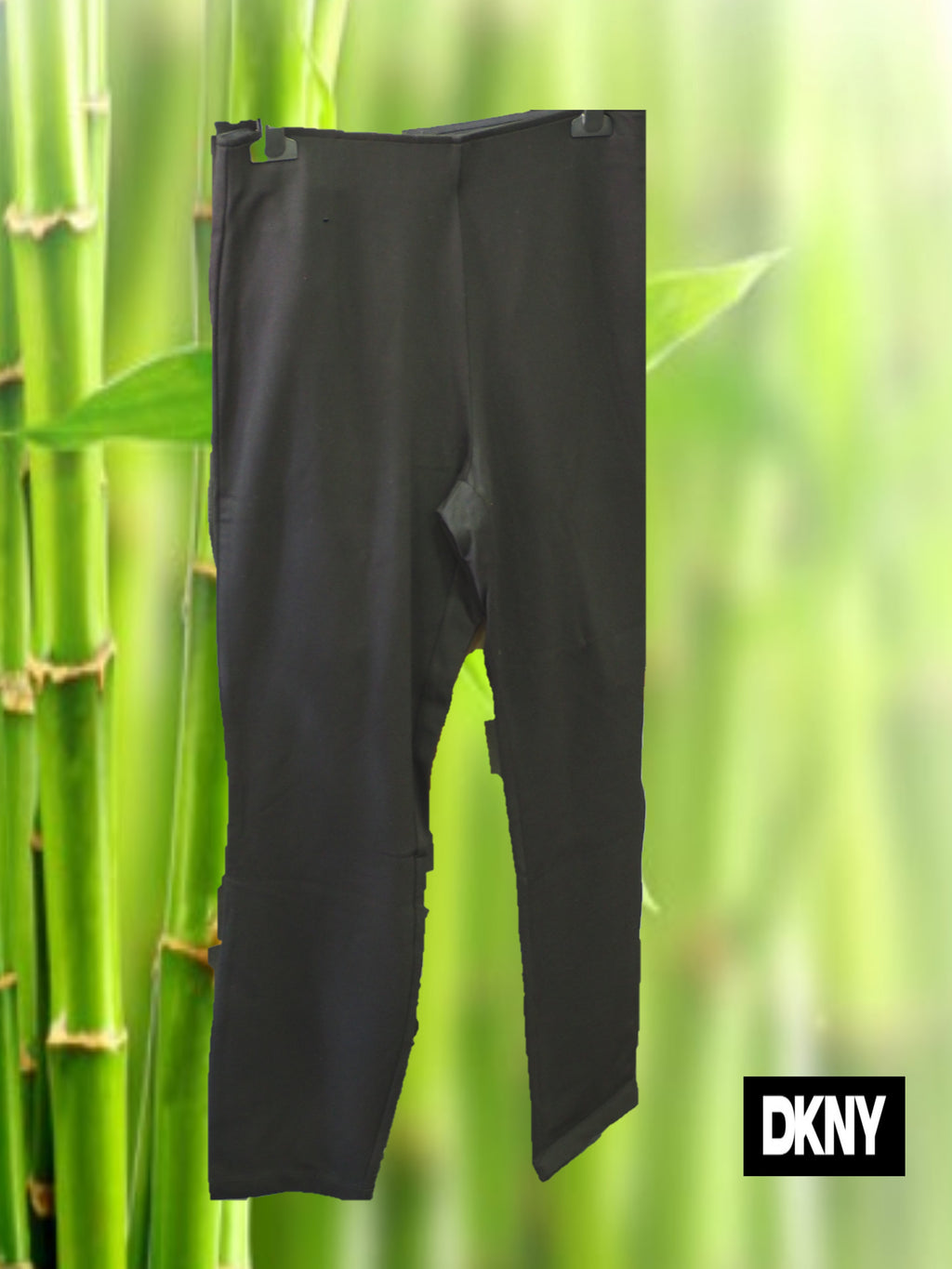 LEGGING NEGRO ( TARA PEQUEÑO ROTO MUSLO ) DKNY