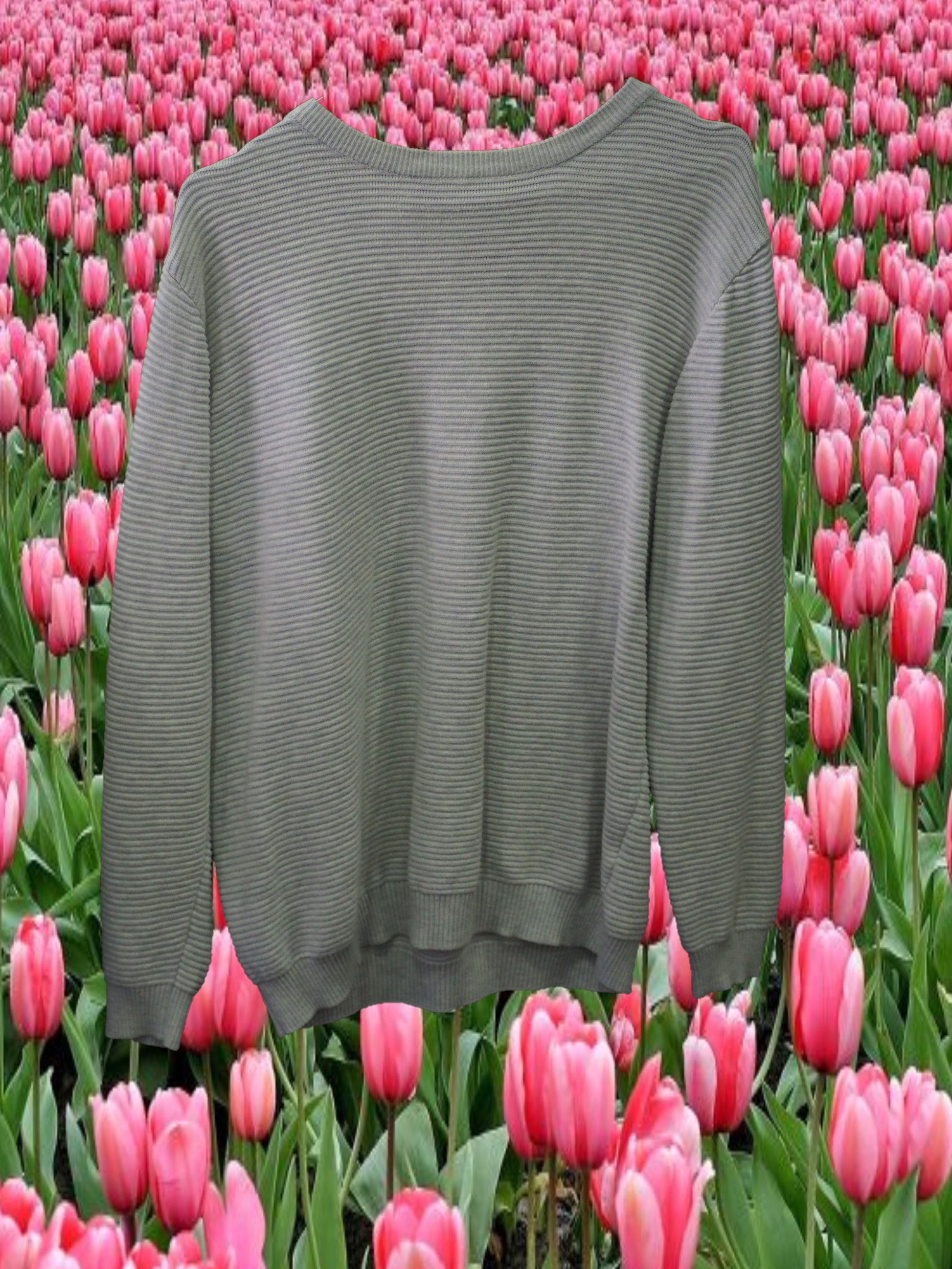 JERSEY GRIS MUJER