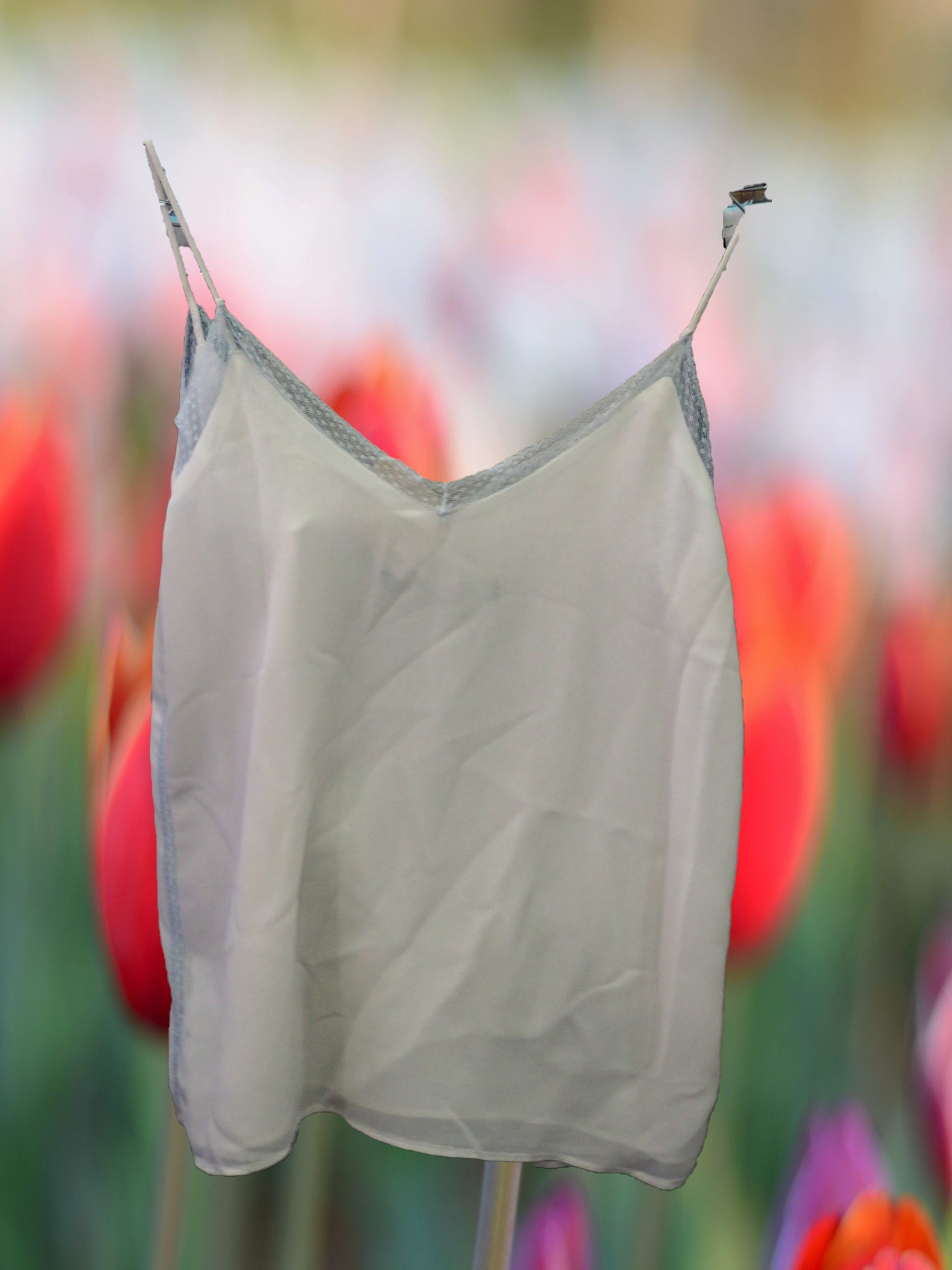 CAMISA LENCERA BEIGE