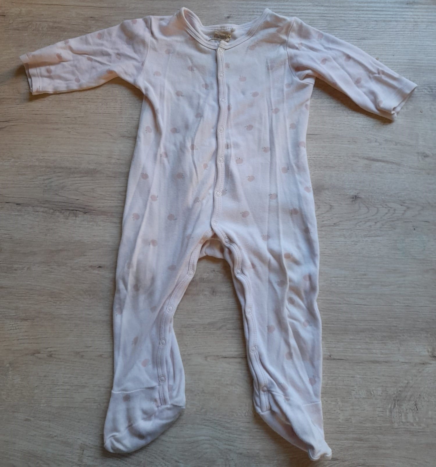 PIJAMA ROSA ESTAMPADO BEBE