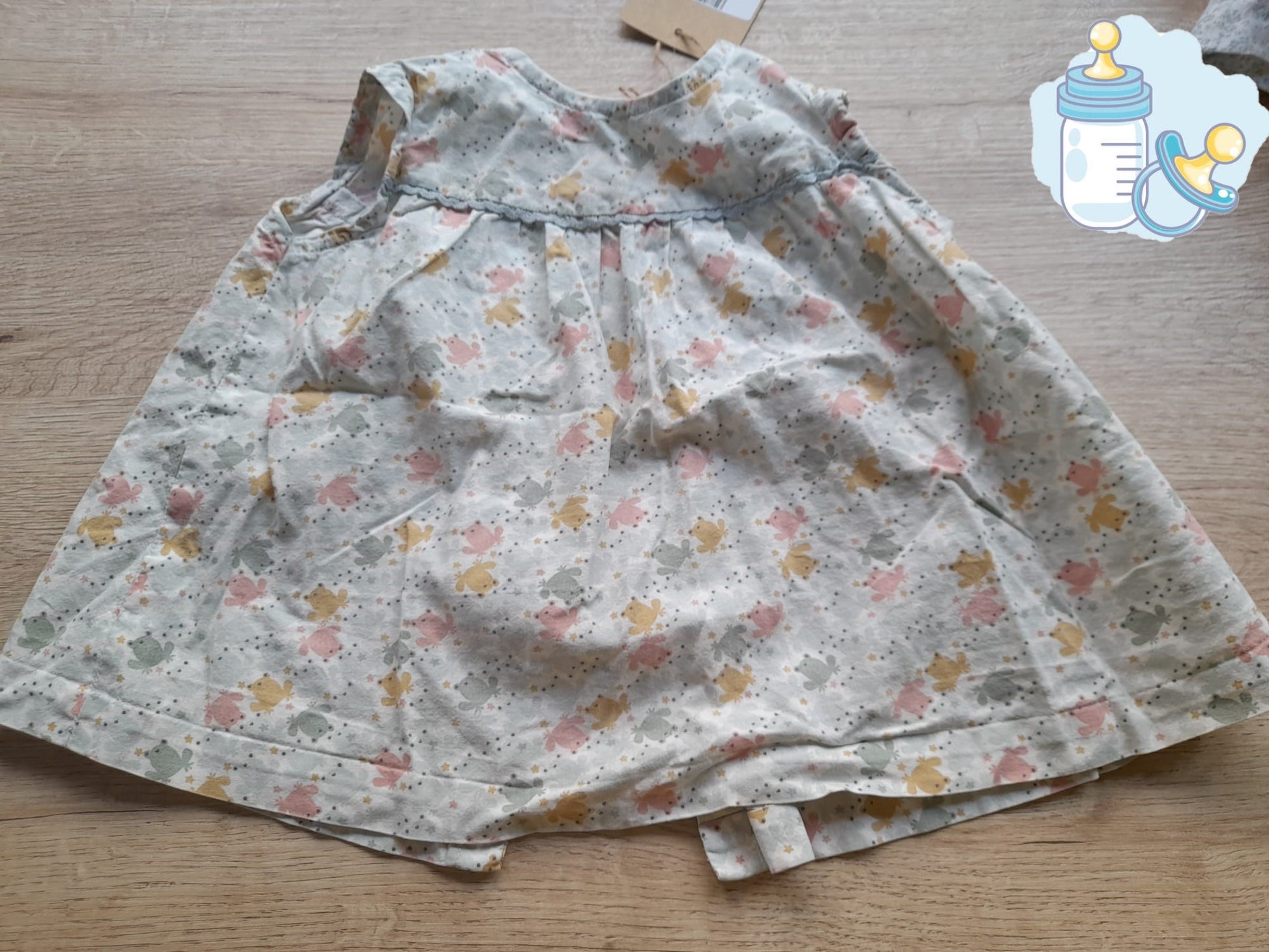 VESTIDO ESTAMPADO BEBE