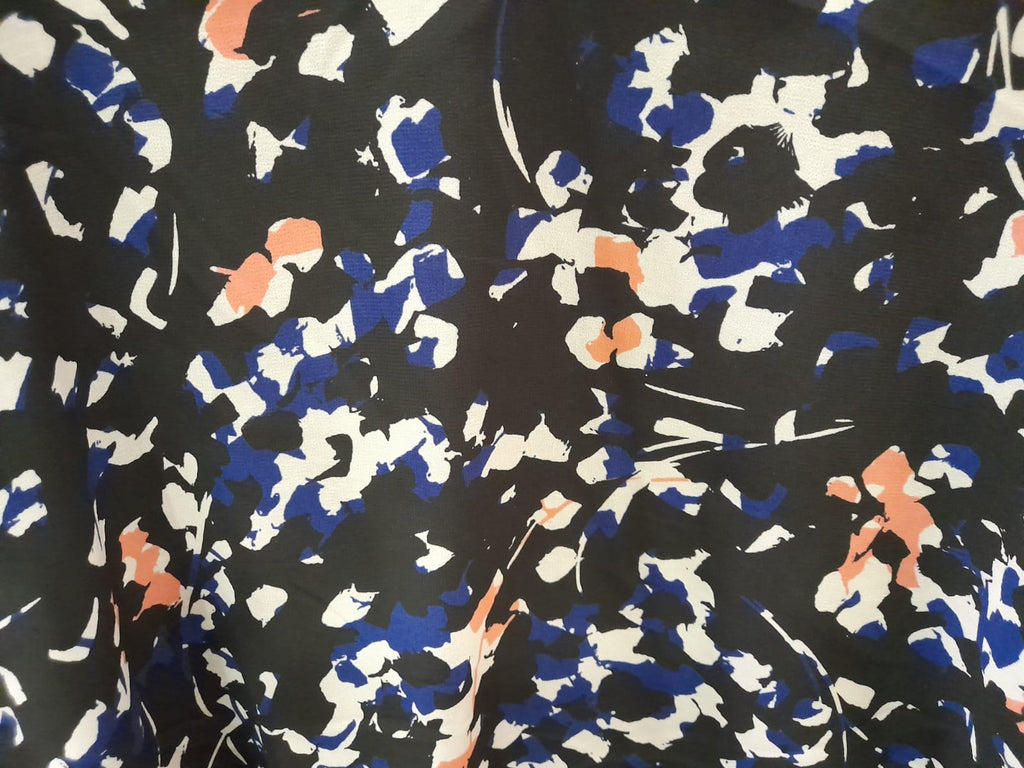 CAMISA MUJER NEGRA MANGA CORTA ESTAMPADA DKNY