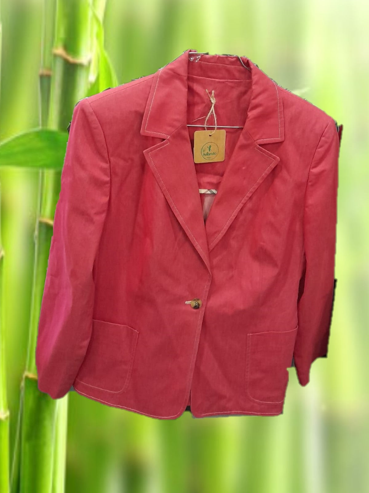 CHAQUETA ROJA MUJER