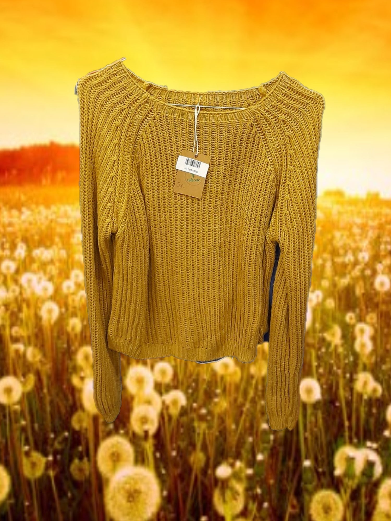 JERSEY MUJER MOSTAZA