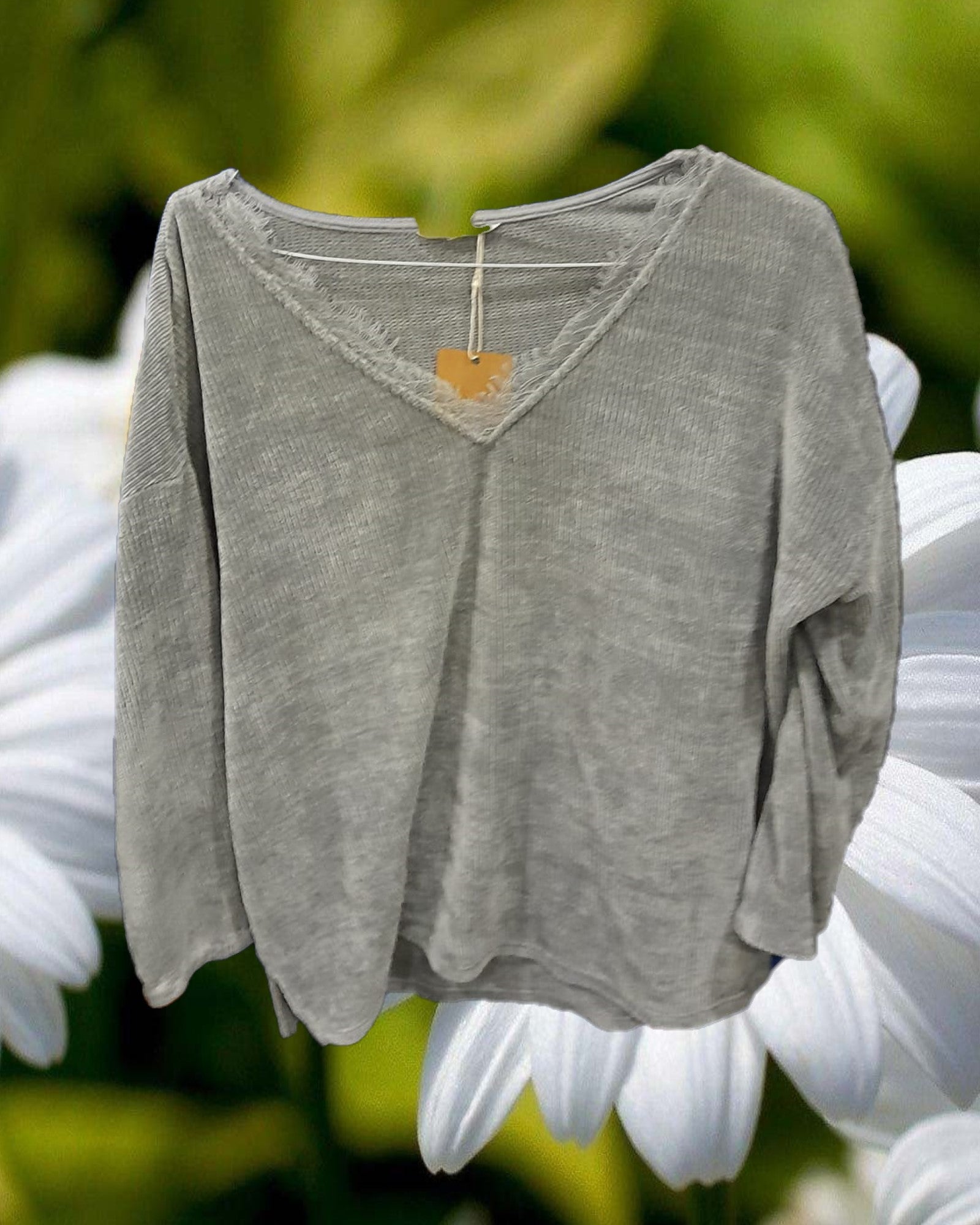 JERSEY MUJER GRIS