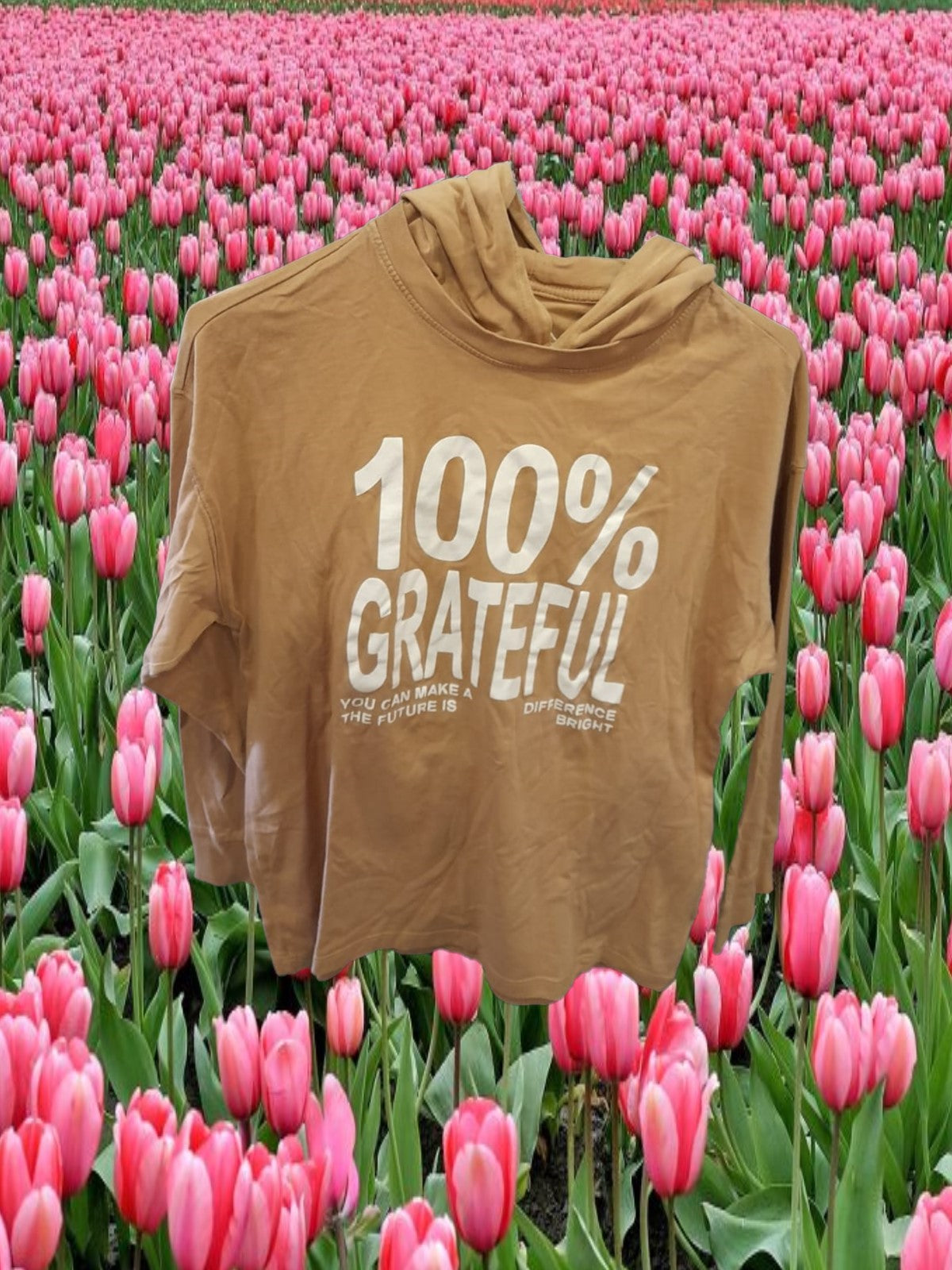 SUDADERA CAMEL CON CAPUCHA NIÑO