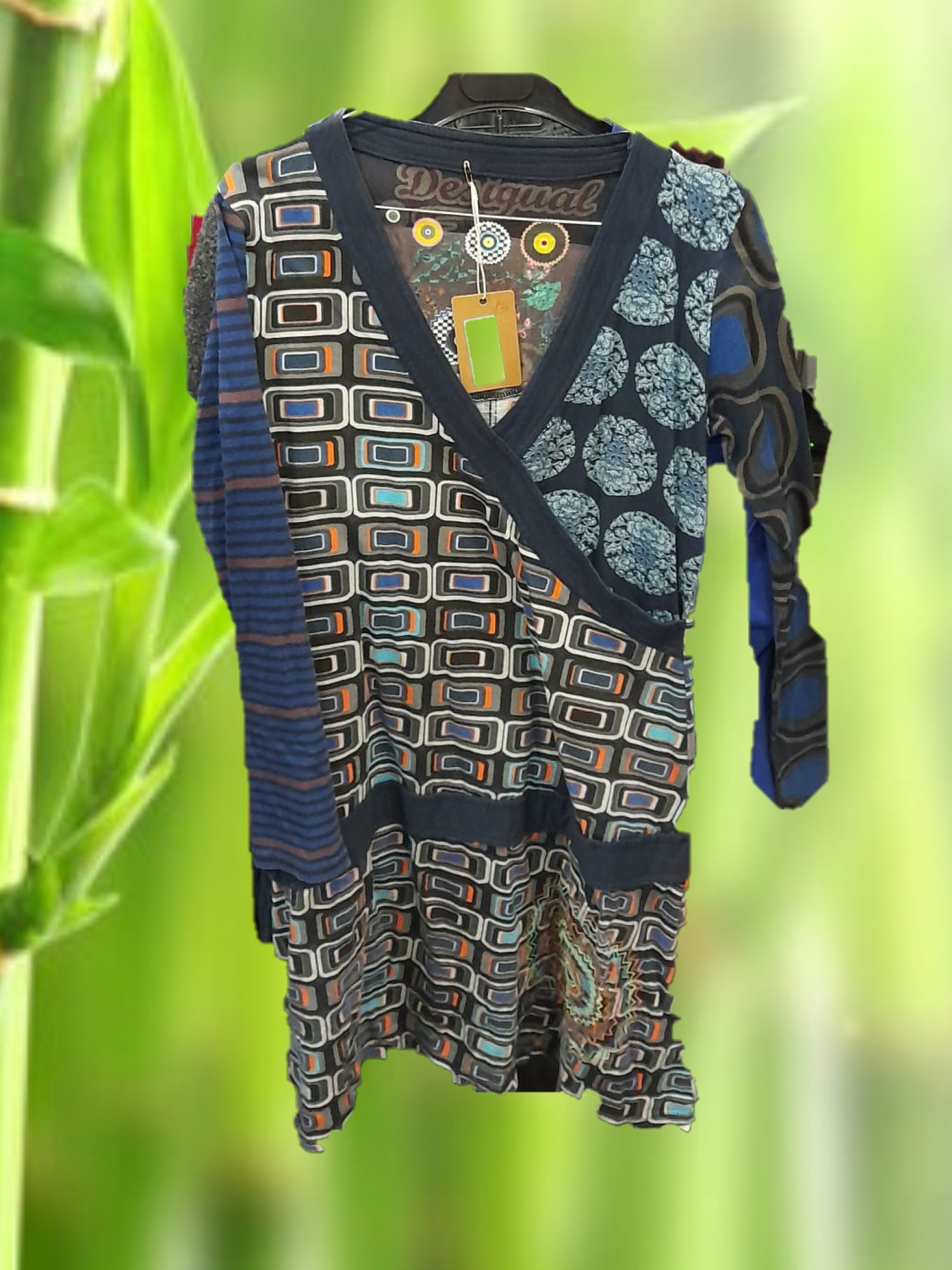 VESTIDO MULTICOLOR