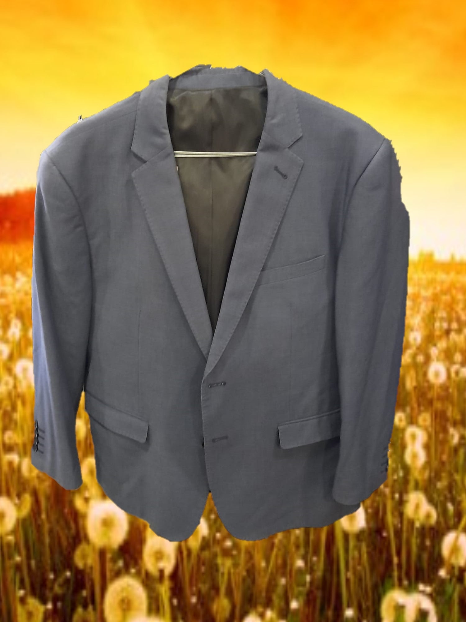 TRAJE HOMBRE ( CHAQUETA Y PANTALÓN ) AZUL MARINO DE VESTIR