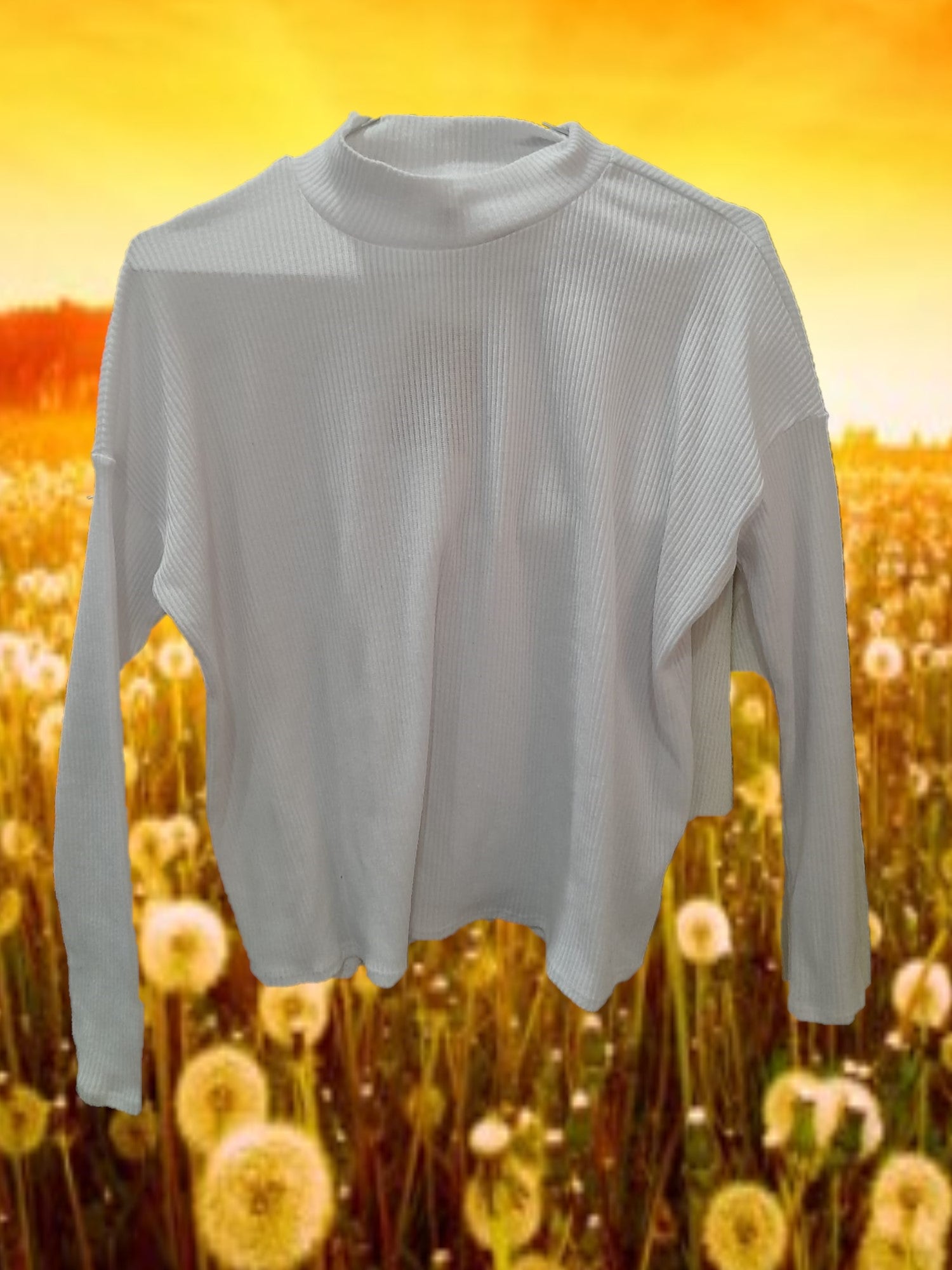 JERSEY MUJER BLANCO CANALÉ