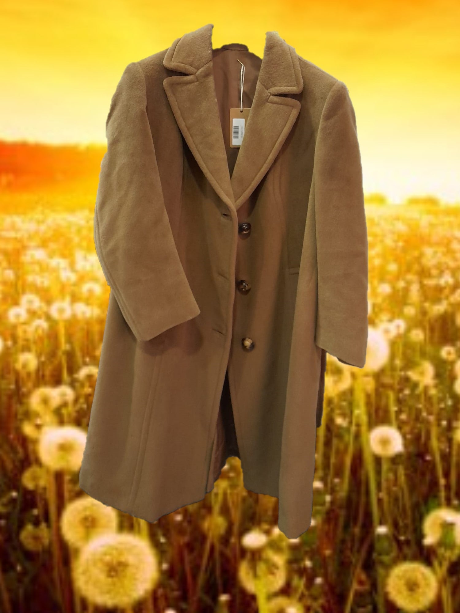 ABRIGO MUJER LARGO DE VESTIR