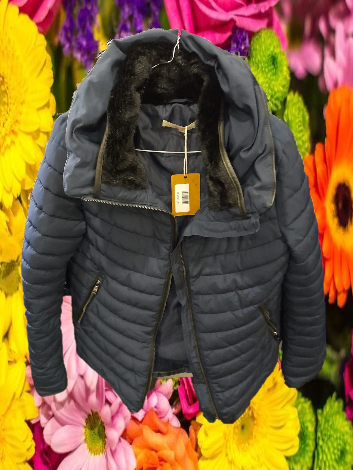 PARKA MUJER AZUL MARINO