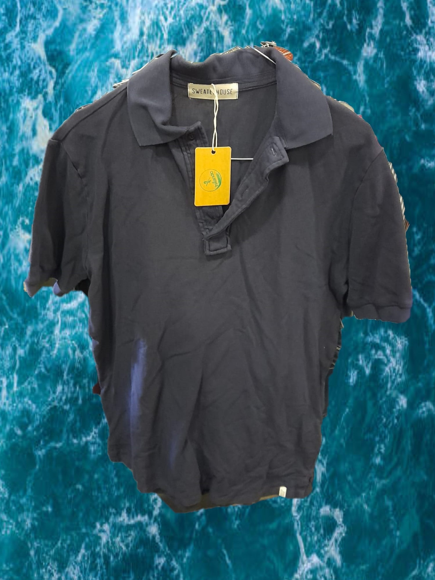 POLO HOMBRE MANGA CORTA AZUL MARINO