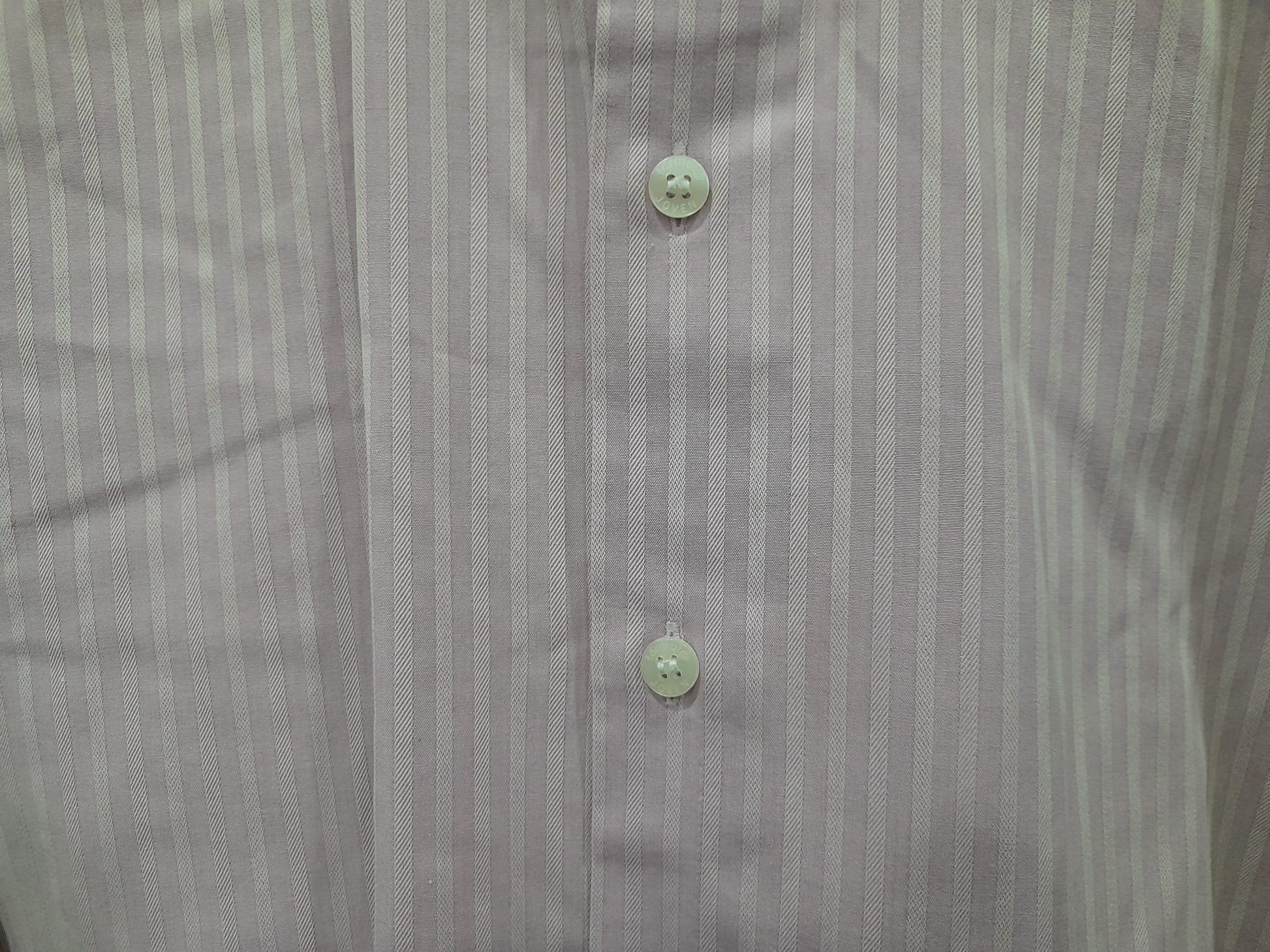 CAMISA HOMBRE MANGA LARGA ROSA CON RAYAS BLANCAS