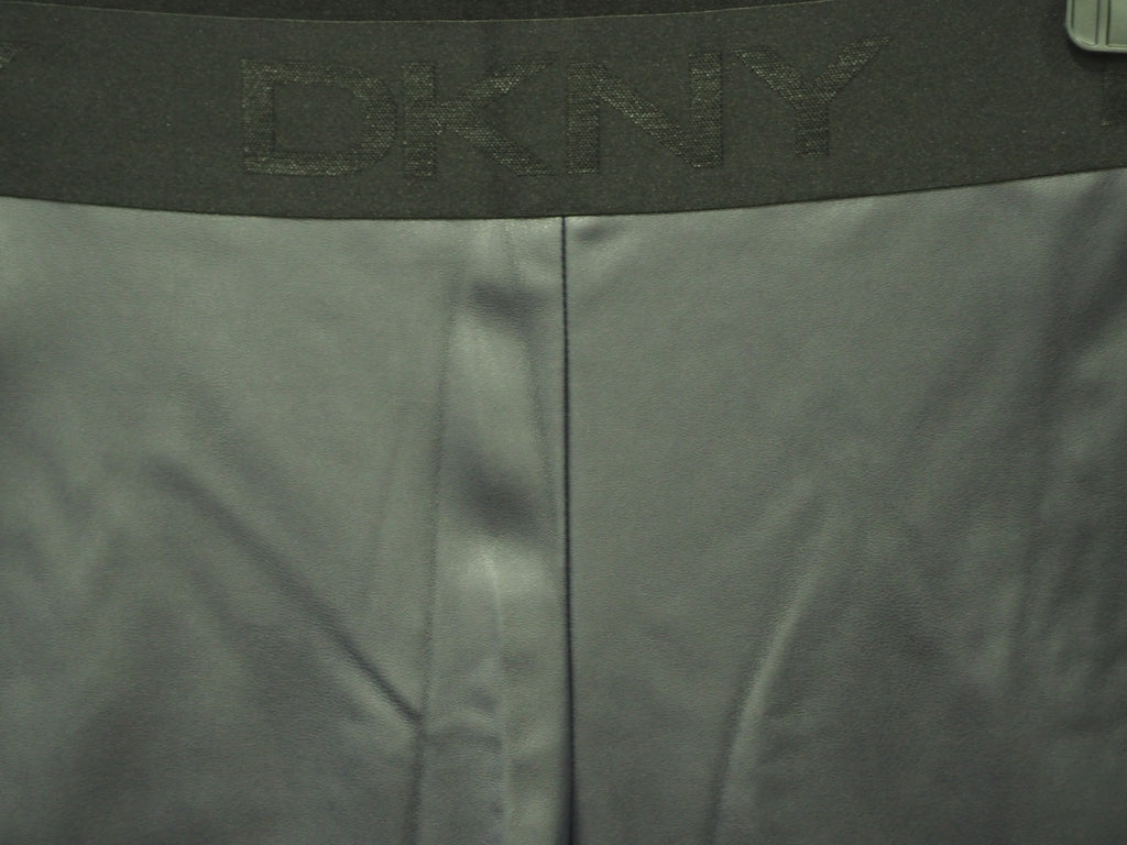 LEGGING AZUL MARINO POLIPIEL CON GOMA DKNY