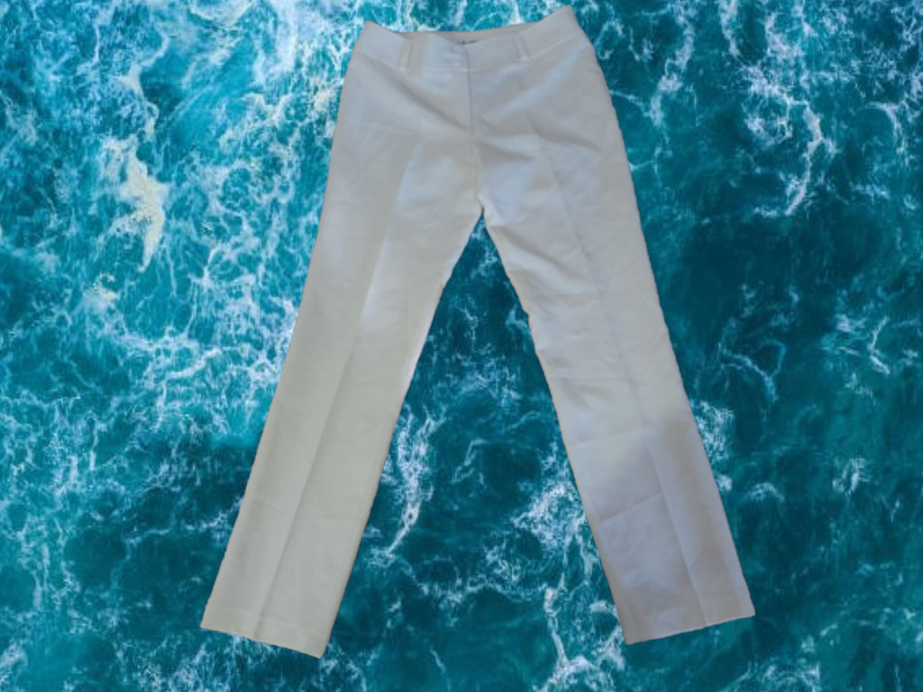 PANTALÓN BLANCO VESTIR SEÑORA