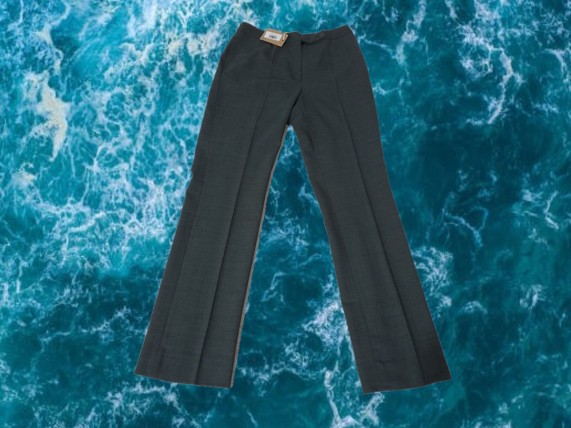 PANTALÓN GRIS DE VESTIR SEÑORA